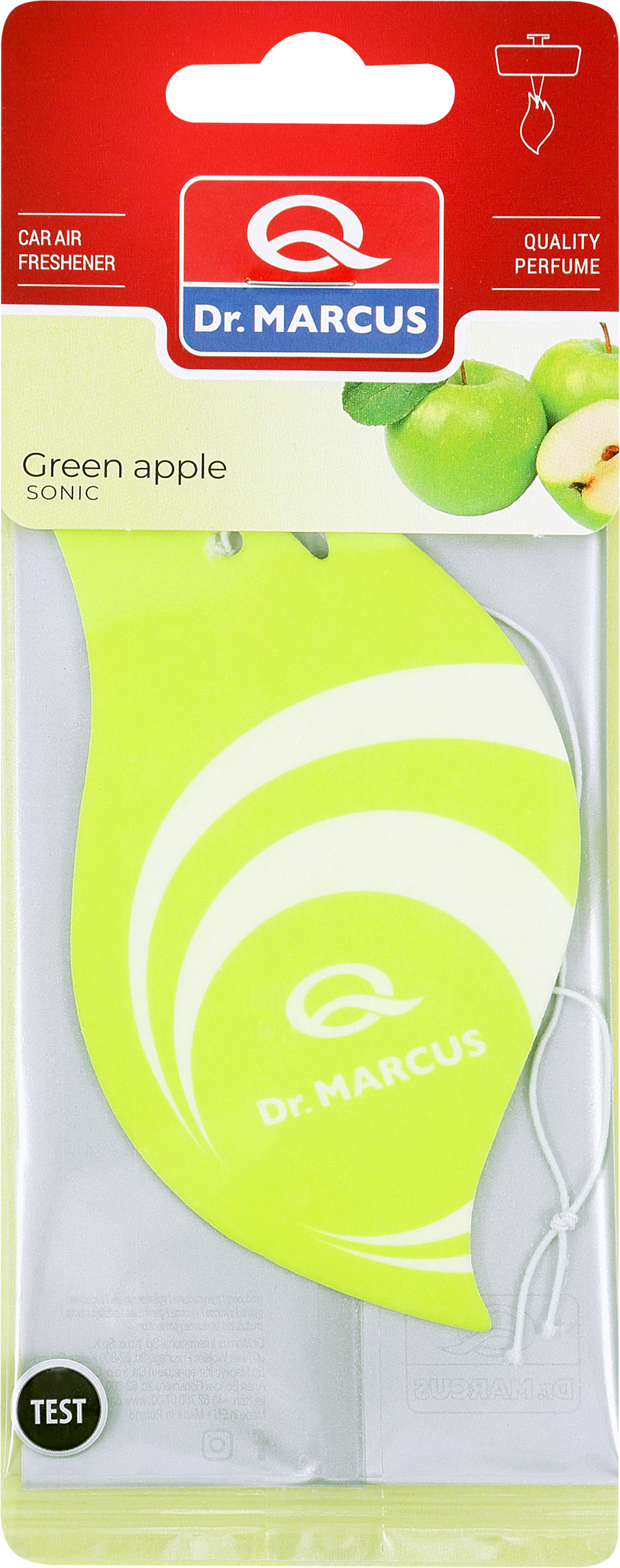 Изображение товара Автомобильный ароматизатор DR. MARCUS Sonic Pinacolada подвесной польский