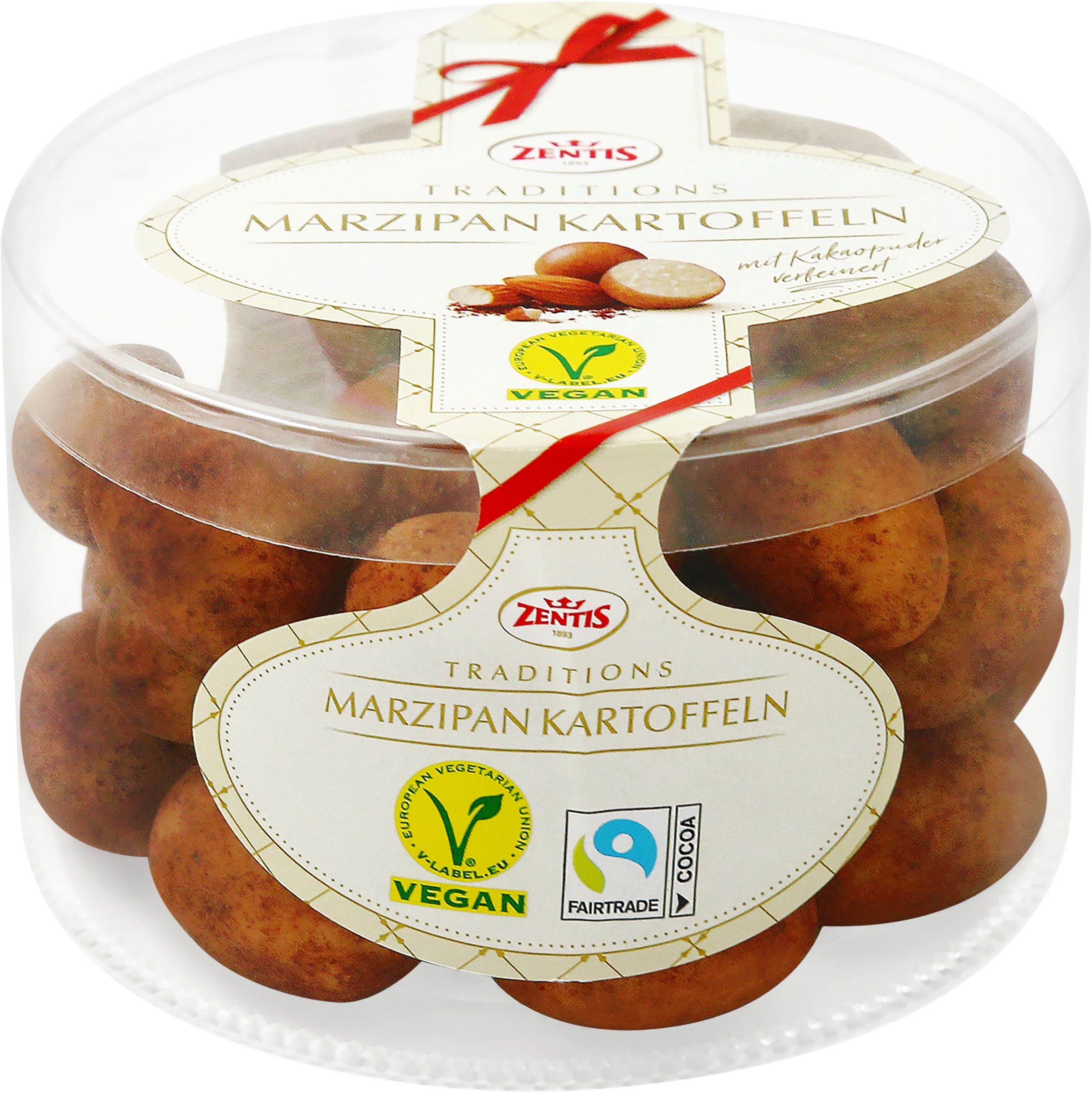 Изображение товара Пирожное ZENTIS Картошка марципановая, 250г