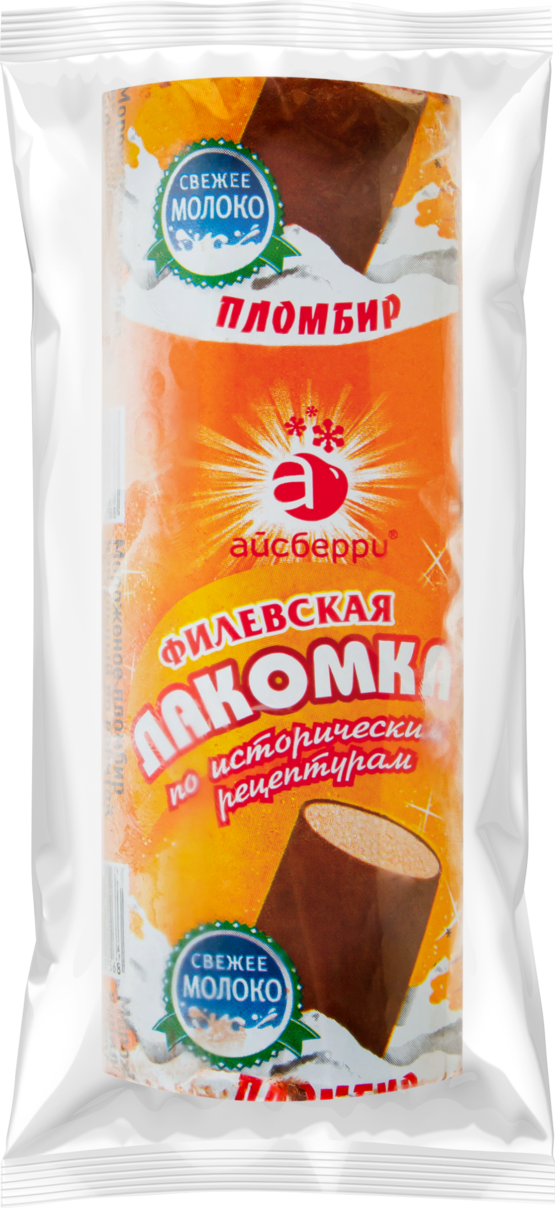 Изображение товара Мороженое ФИЛЕВСКОЕ Филевская лакомка пломбир во взбитой шоколадной глазури 15%