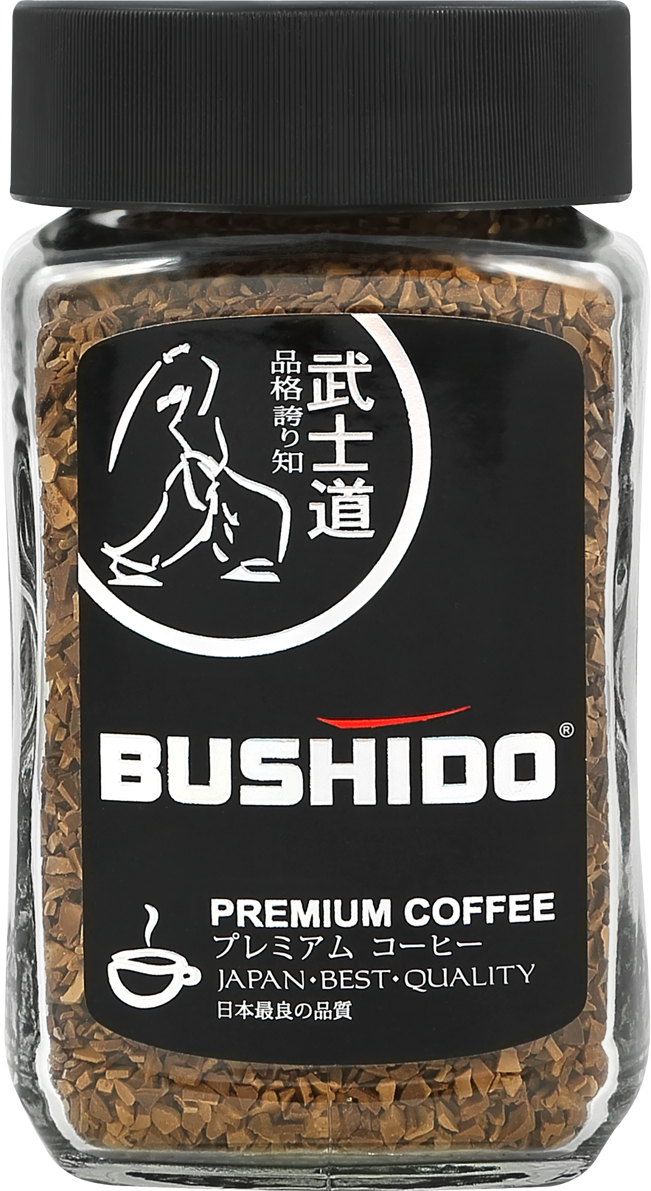 Изображение товара Кофе растворимый BUSHIDO Black Katana, 100г, сублимированный