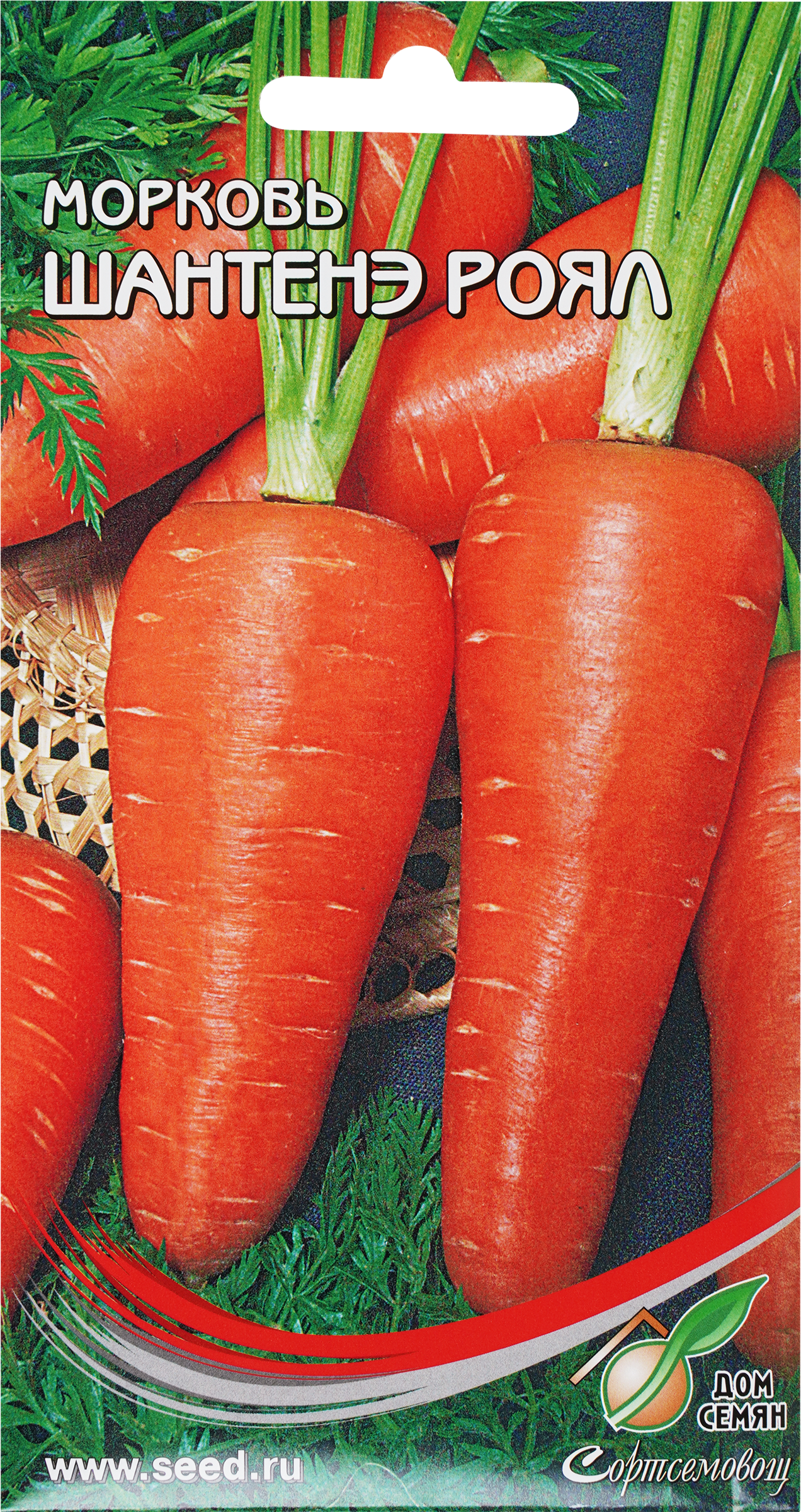 Изображение товара Семена SUBA Морковь Шантанэ 2461, 2,3г