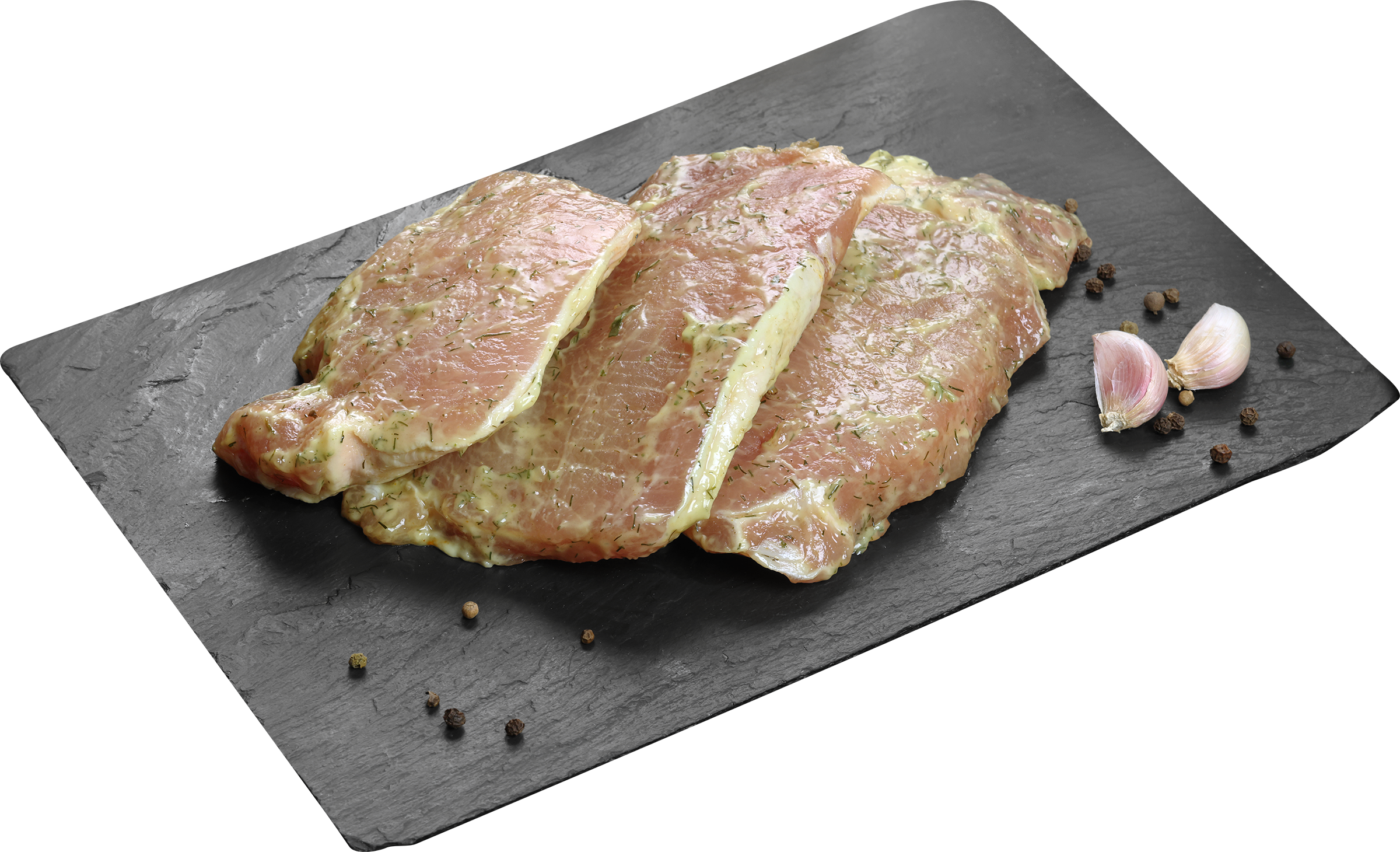 Изображение товара Стейк из свиной корейки в сливочном маринаде с травами 280334