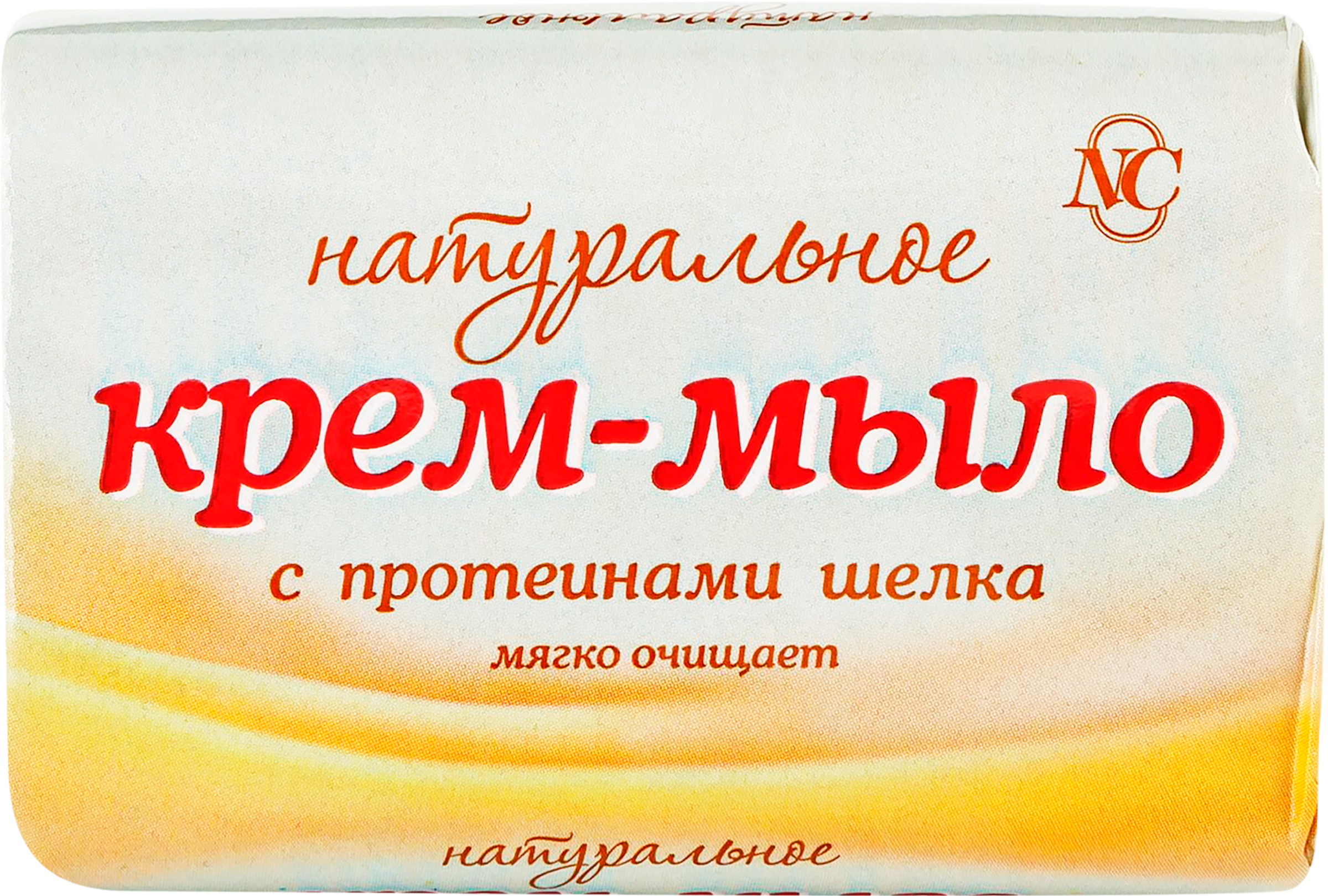 Изображение товара Крем-мыло НЕВСКАЯ КОСМЕТИКА Натуральное с протеинами шелка 90г для всех типов кожи