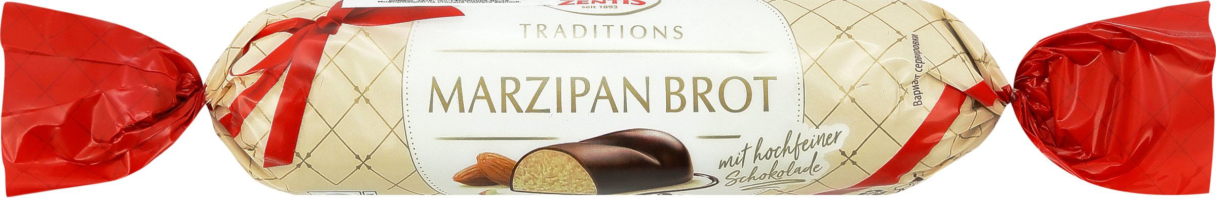 Изображение товара Батончик ZENTIS Марципановая буханка, 100г