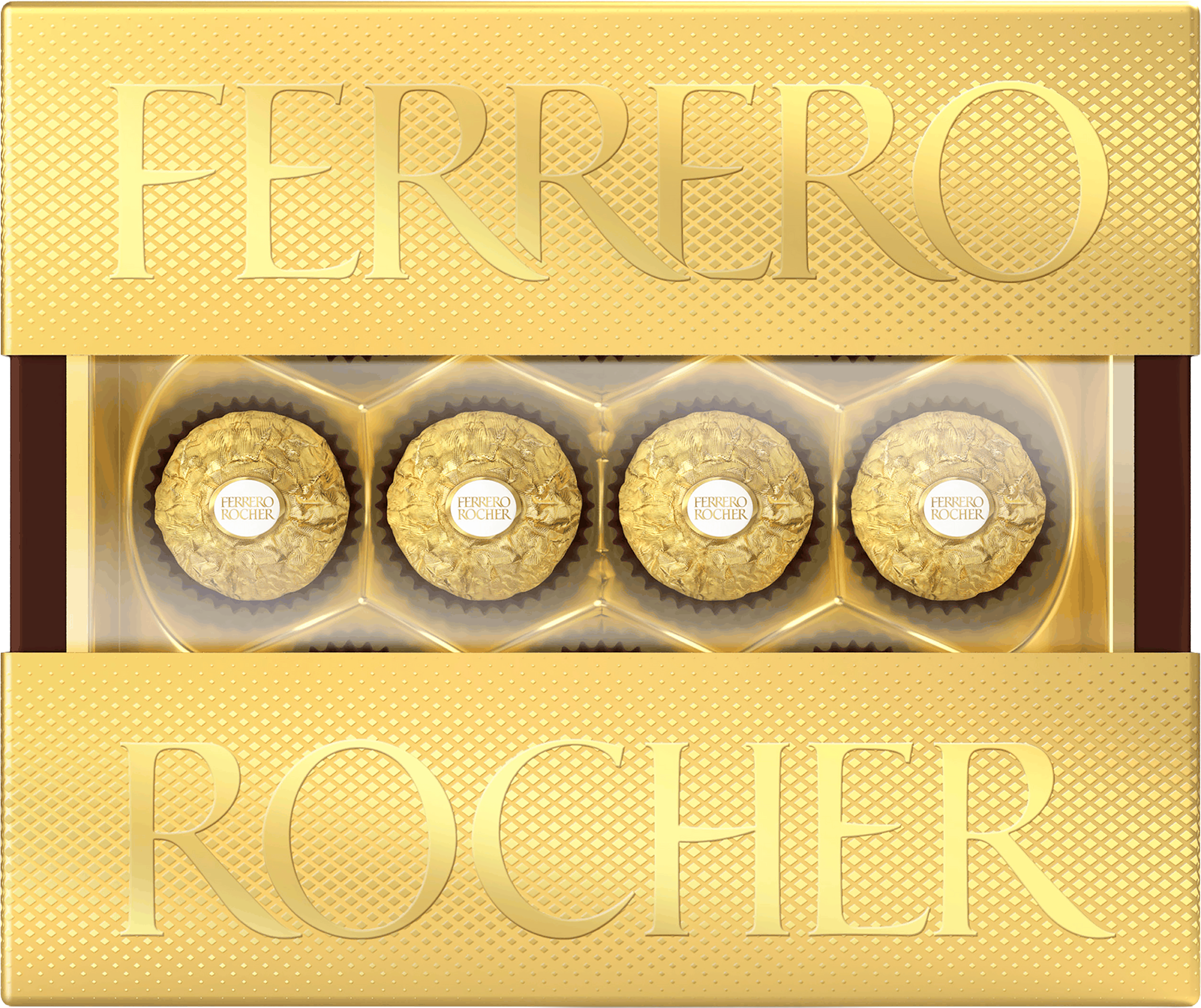Изображение товара Конфеты FERRERO ROCHER из молочного шоколада с кремовой начинкой, 125г