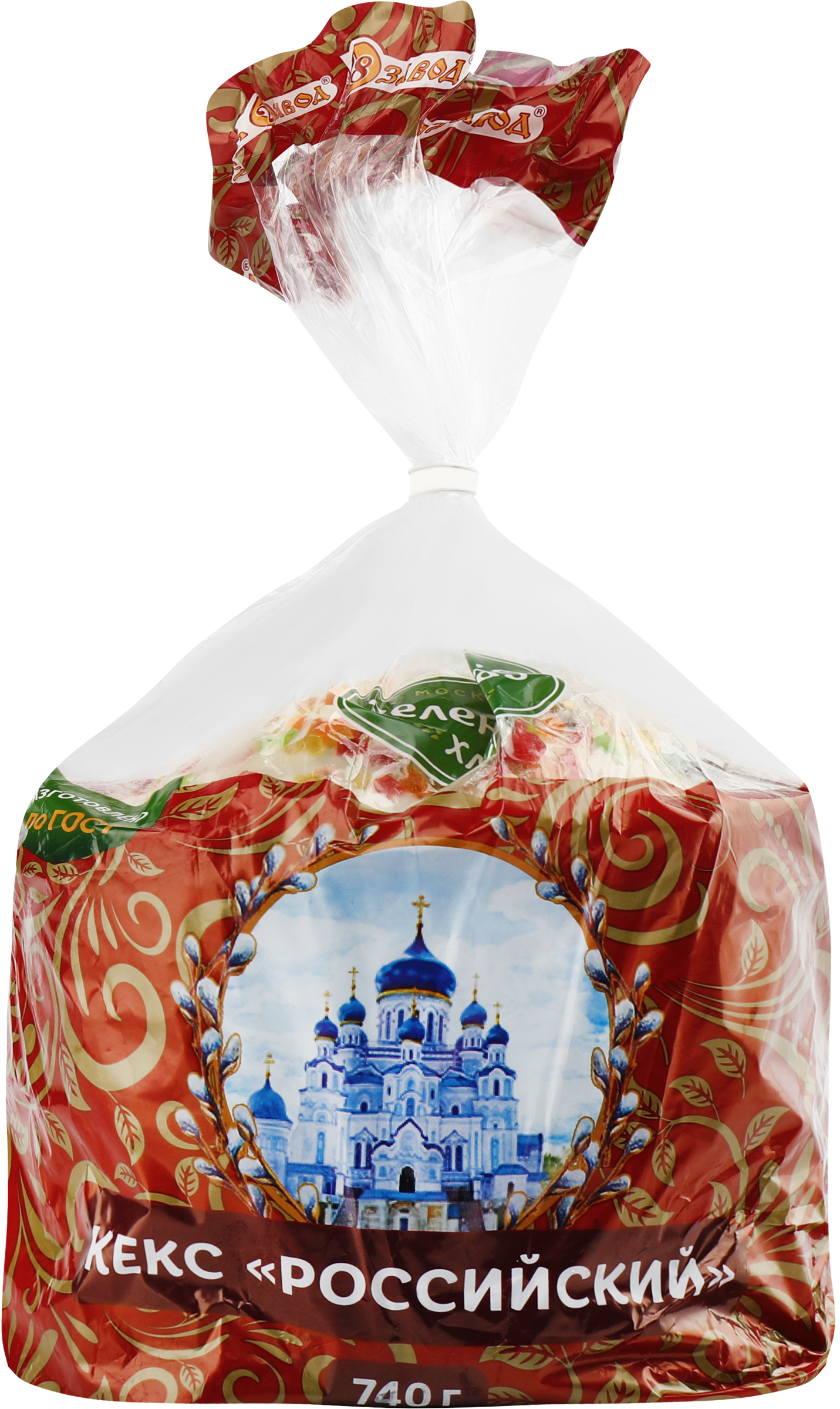 Изображение товара Кекс ХЗ №28 Российский кулич 740г