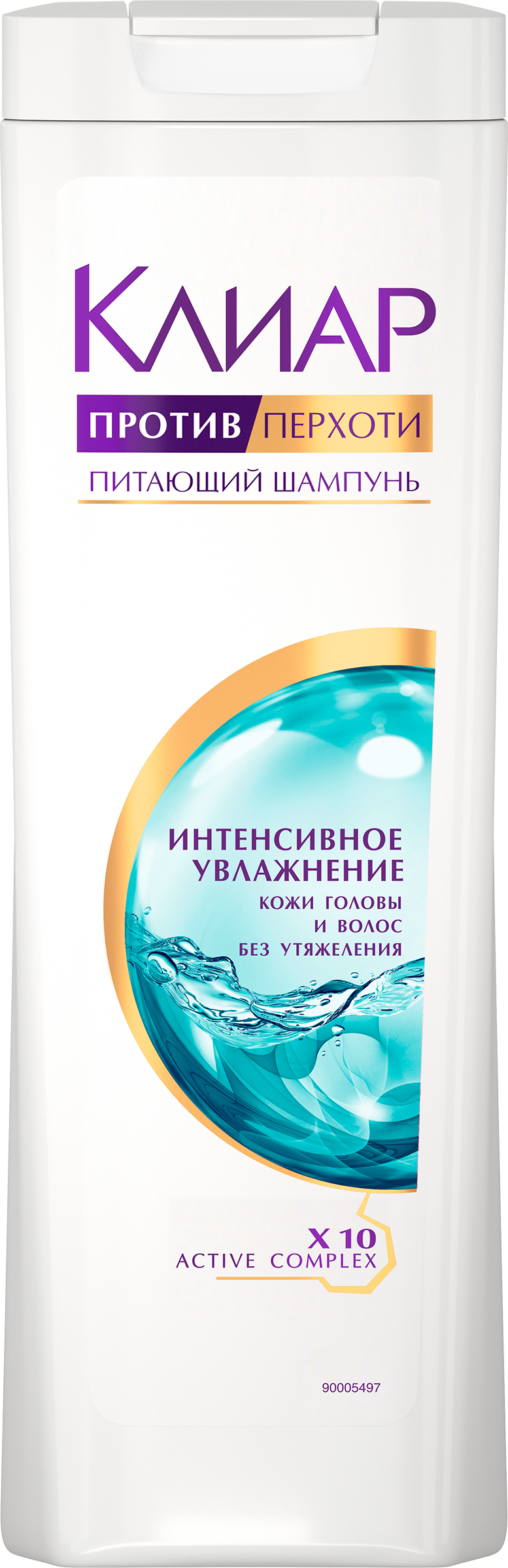 Изображение товара Шампунь КЛИАР против перхоти Интенсивное увлажнение, 400мл