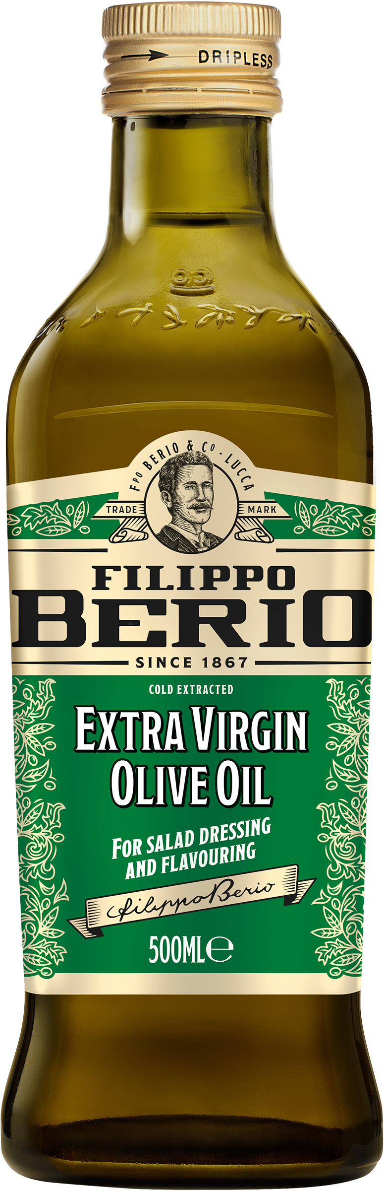 Изображение товара Масло оливковое FILIPPO BERIO Extra Virgin 500мл