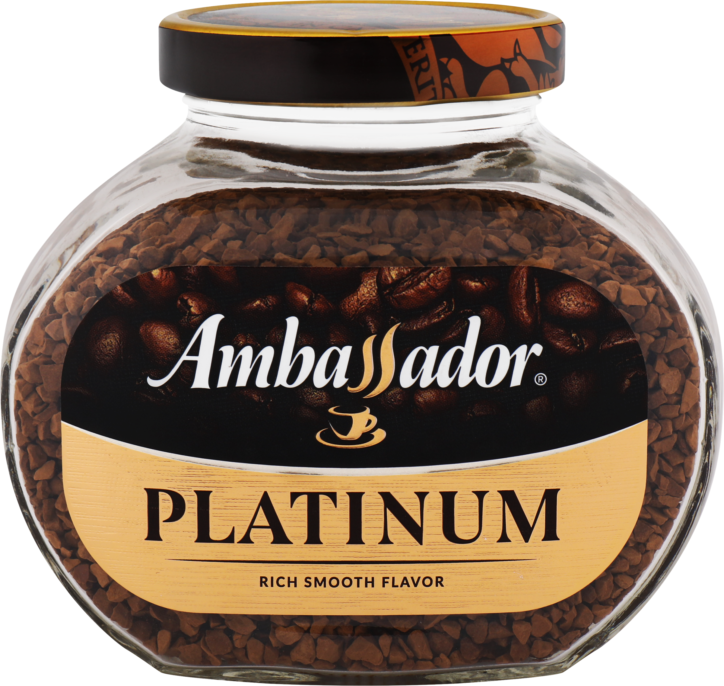 Изображение товара Кофе растворимый AMBASSADOR Platinum, ст/б, 95г