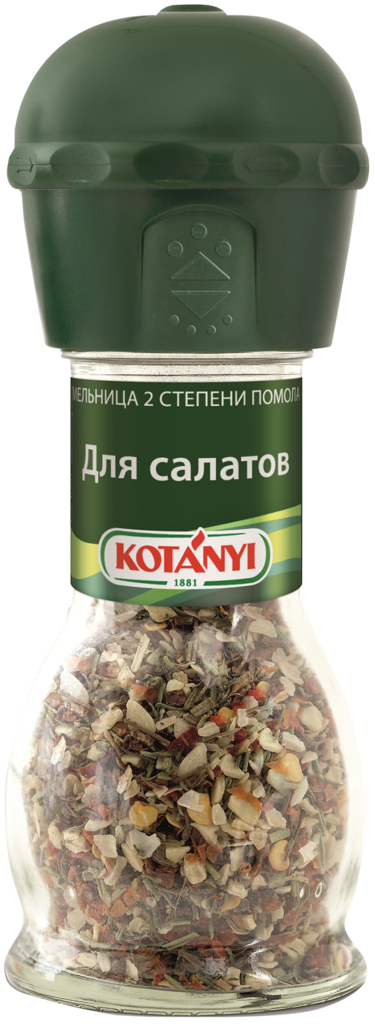 Изображение товара Приправа для салатов KOTANYI с мельницей 40г натуральные травы специи