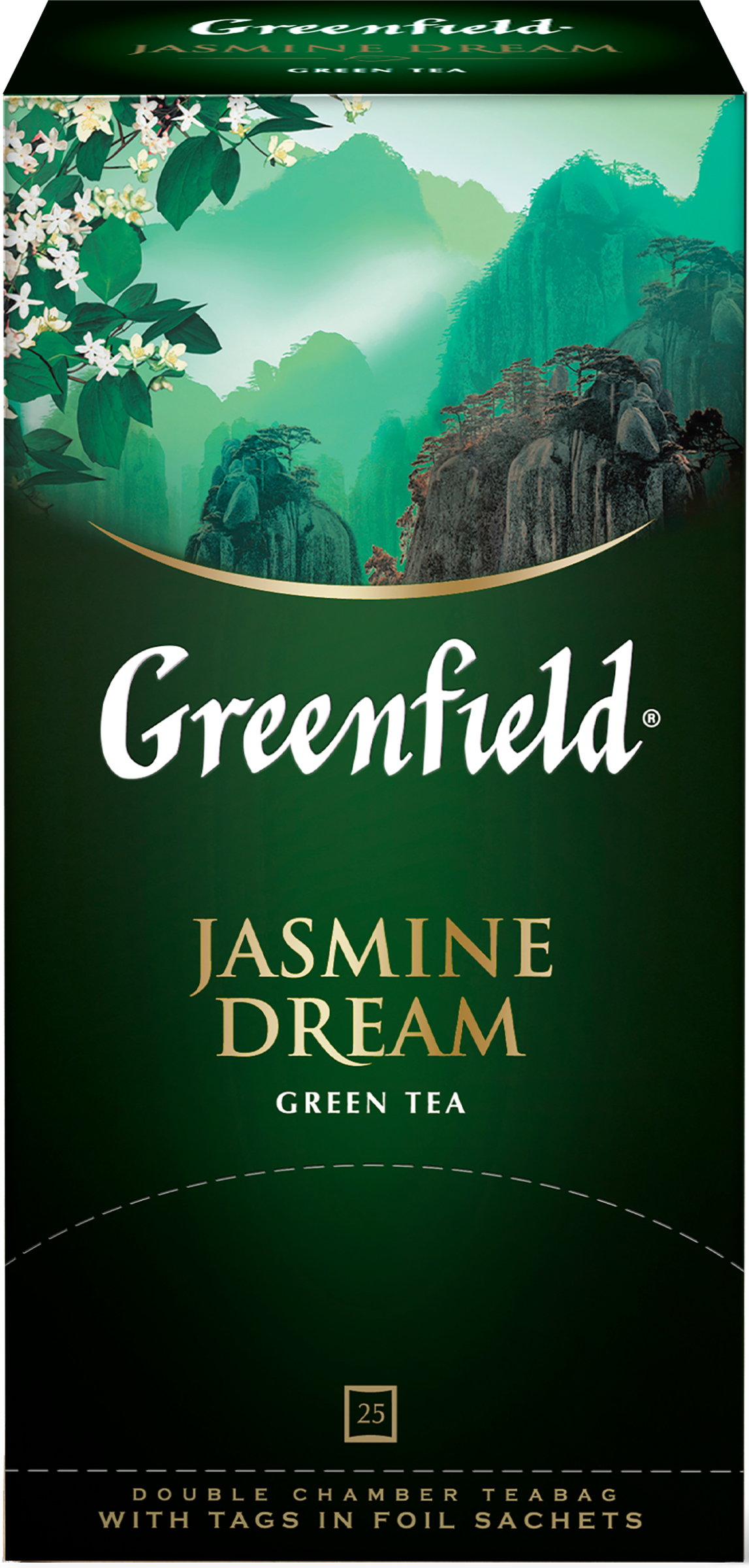 Изображение товара Чай зеленый GREENFIELD Jasmine Dream, 25пак