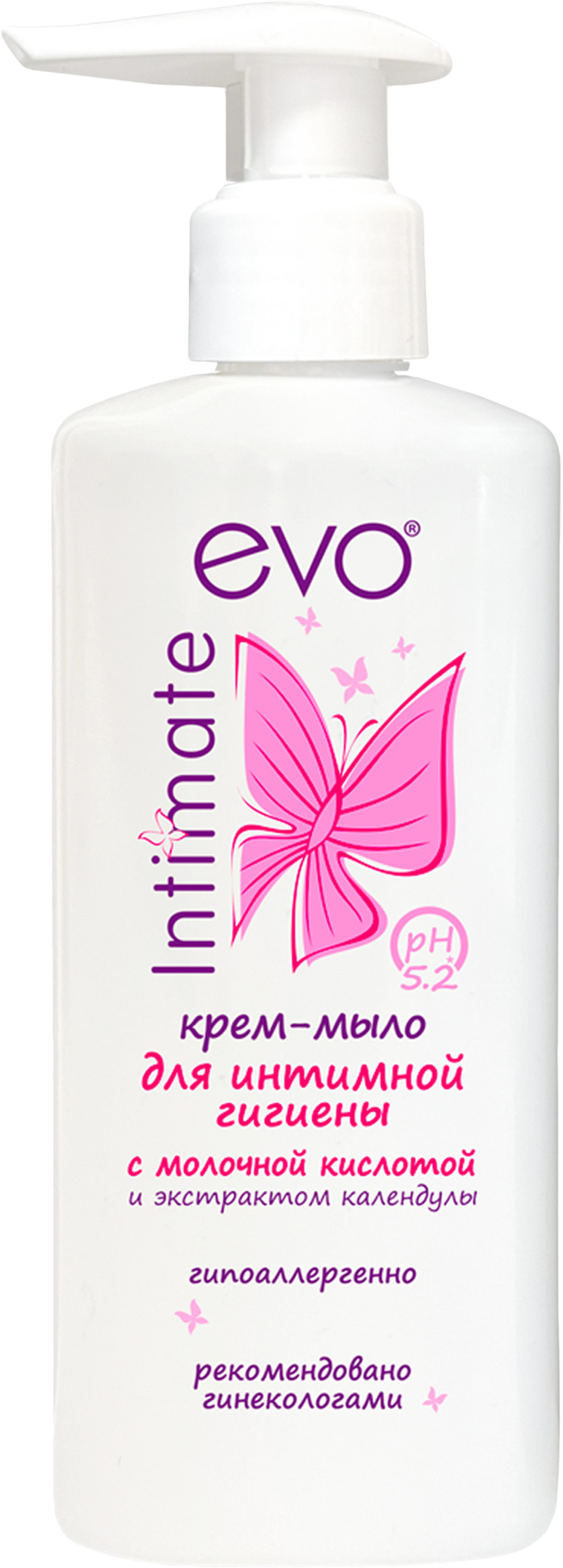 Изображение товара Жидкое крем-мыло для интимной гигиены EVO, 200мл