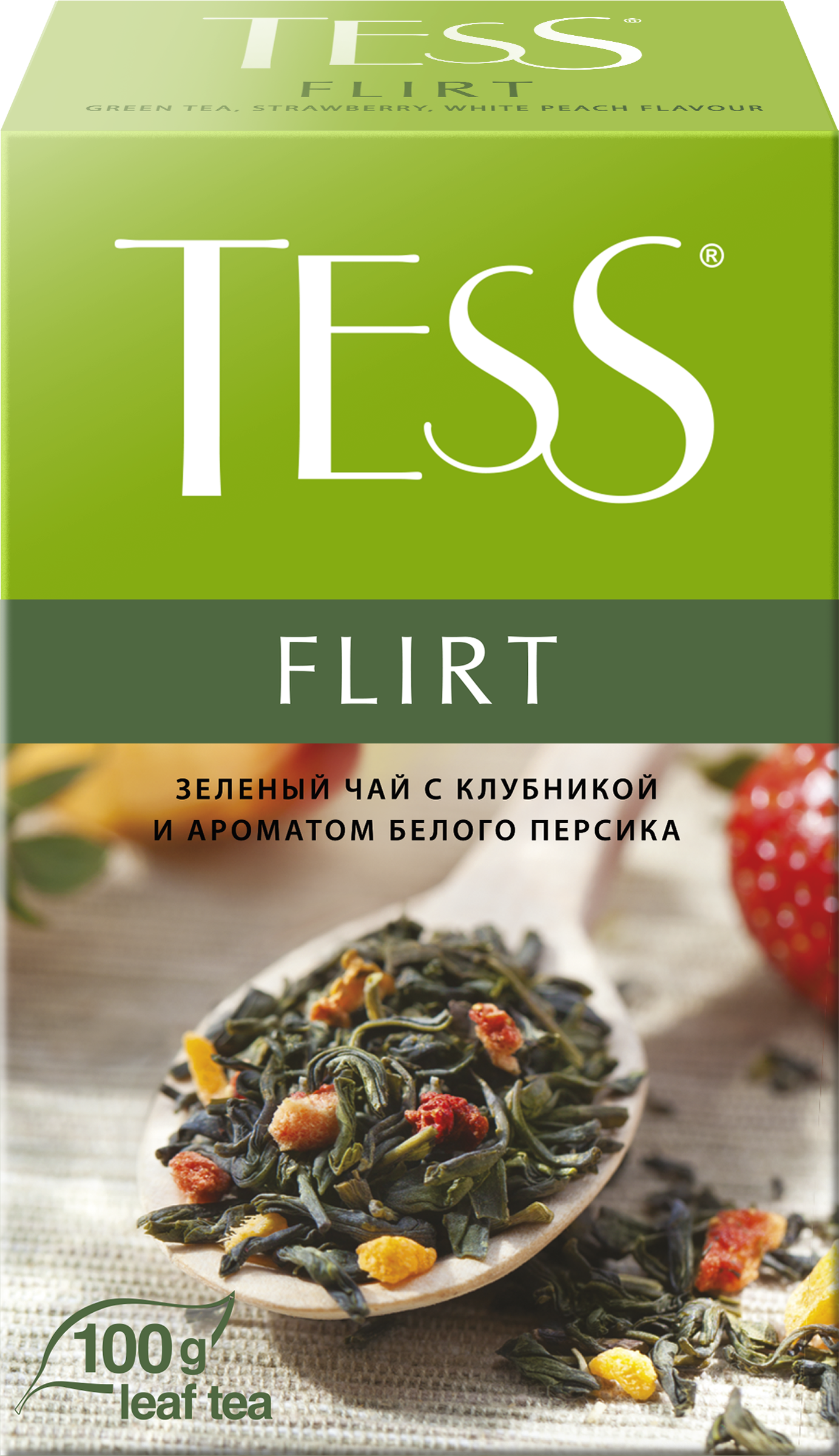 Изображение товара Чай зеленый TESS Flirt листовой, 100г