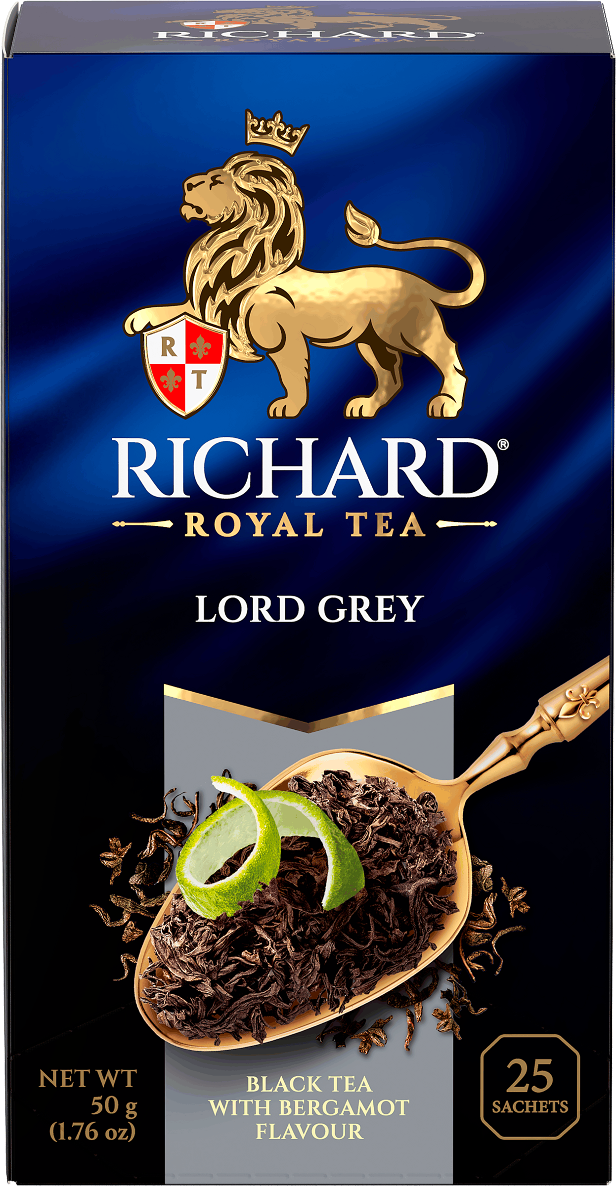 Изображение товара Чай черный RICHARD Lord Grey Цейлонский байховый, 25пак
