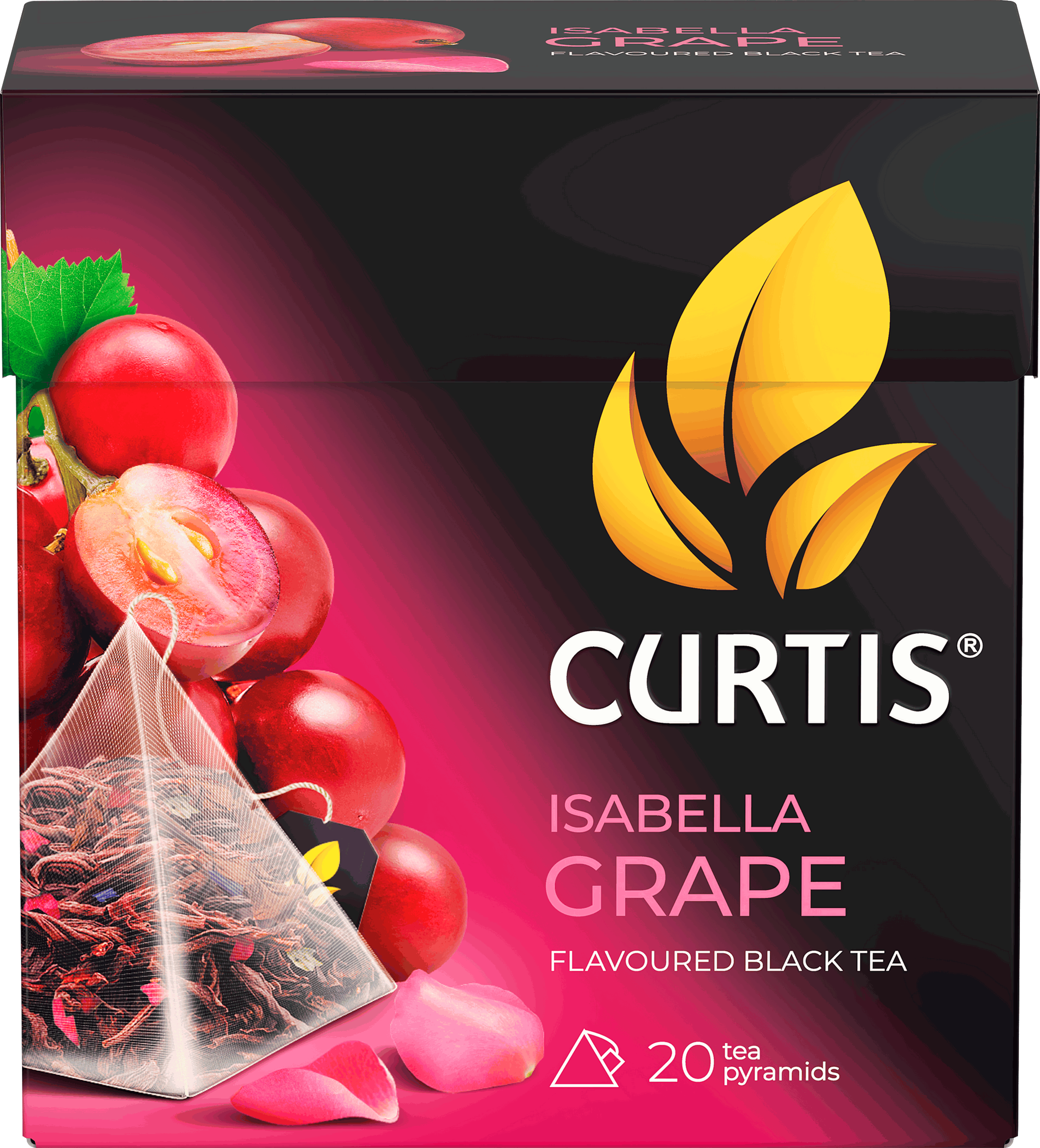 Изображение товара Чай черный CURTIS Isabella Grape с ароматом винограда, 20пак