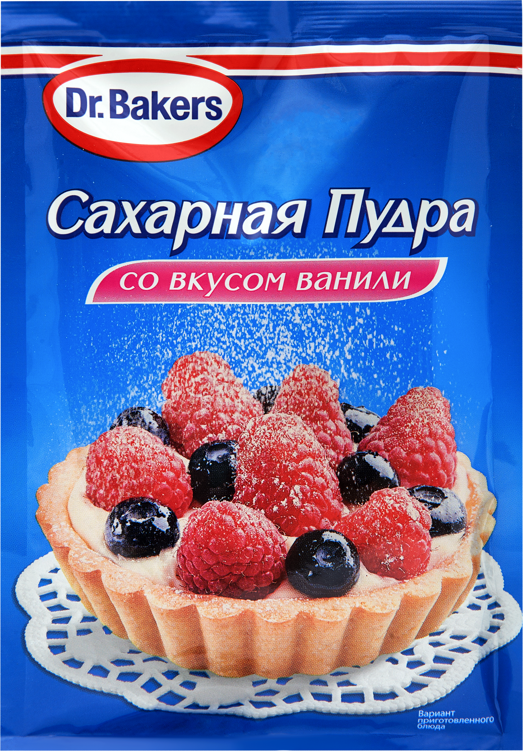 Изображение товара Сахарная пудра DR.BAKERS со вкусом ванили, 80г