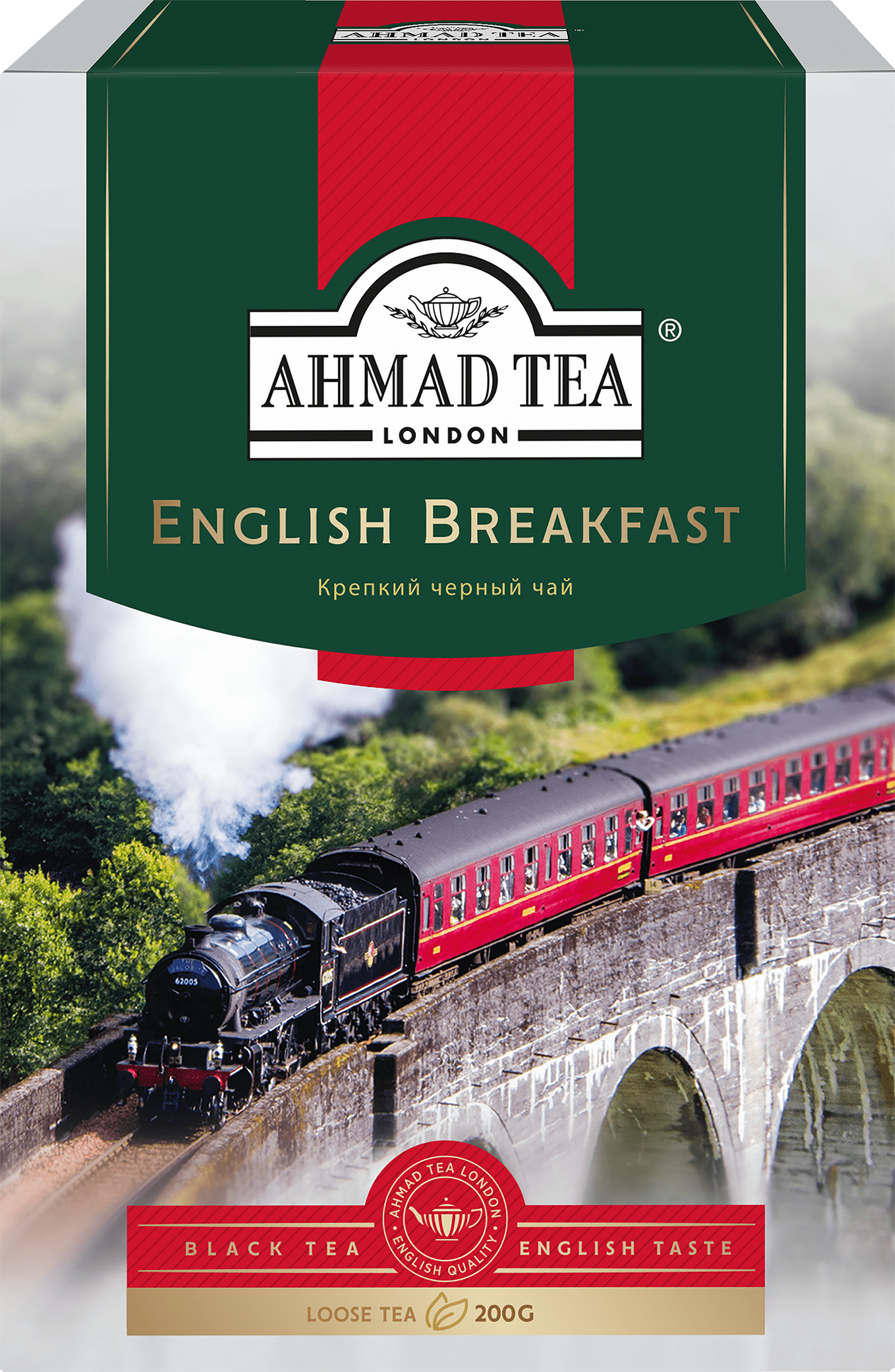 Изображение товара Чай черный AHMAD TEA English Breakfast листовой, 200г