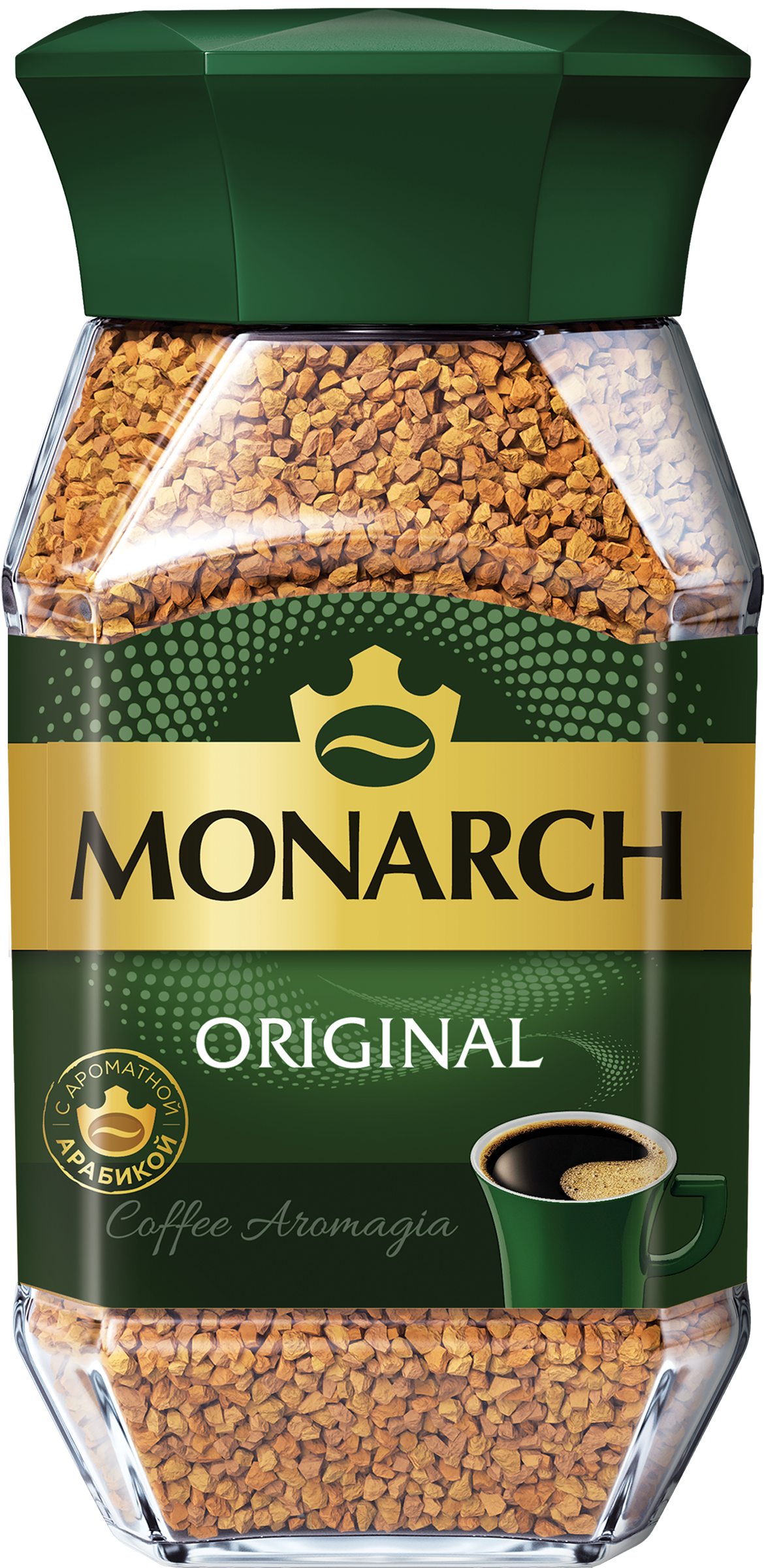 Изображение товара Кофе растворимый MONARCH Original натуральный сублимированный, 190г