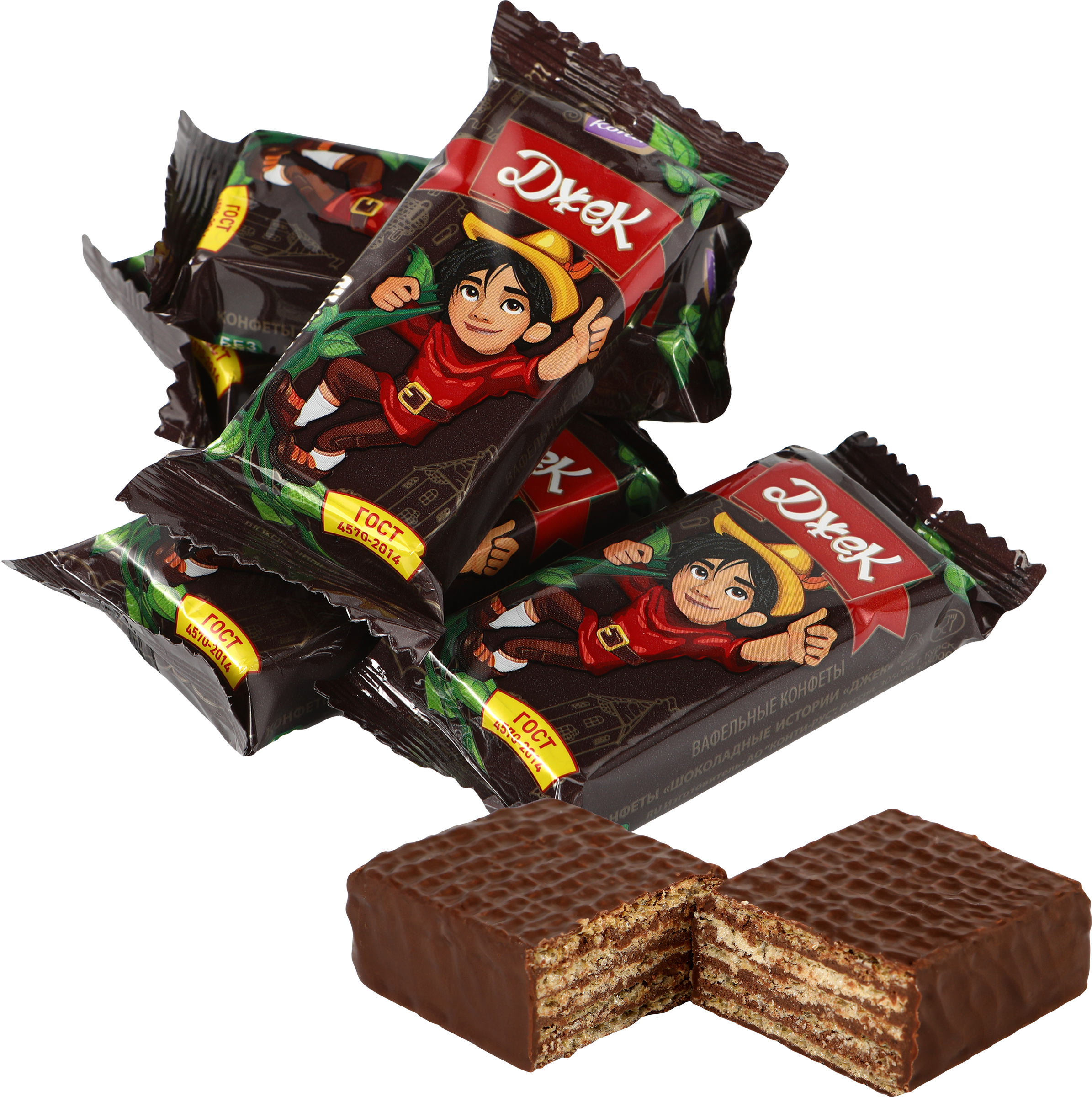 Изображение товара Конфеты KONTI Джек Шоколадные истории, весовые