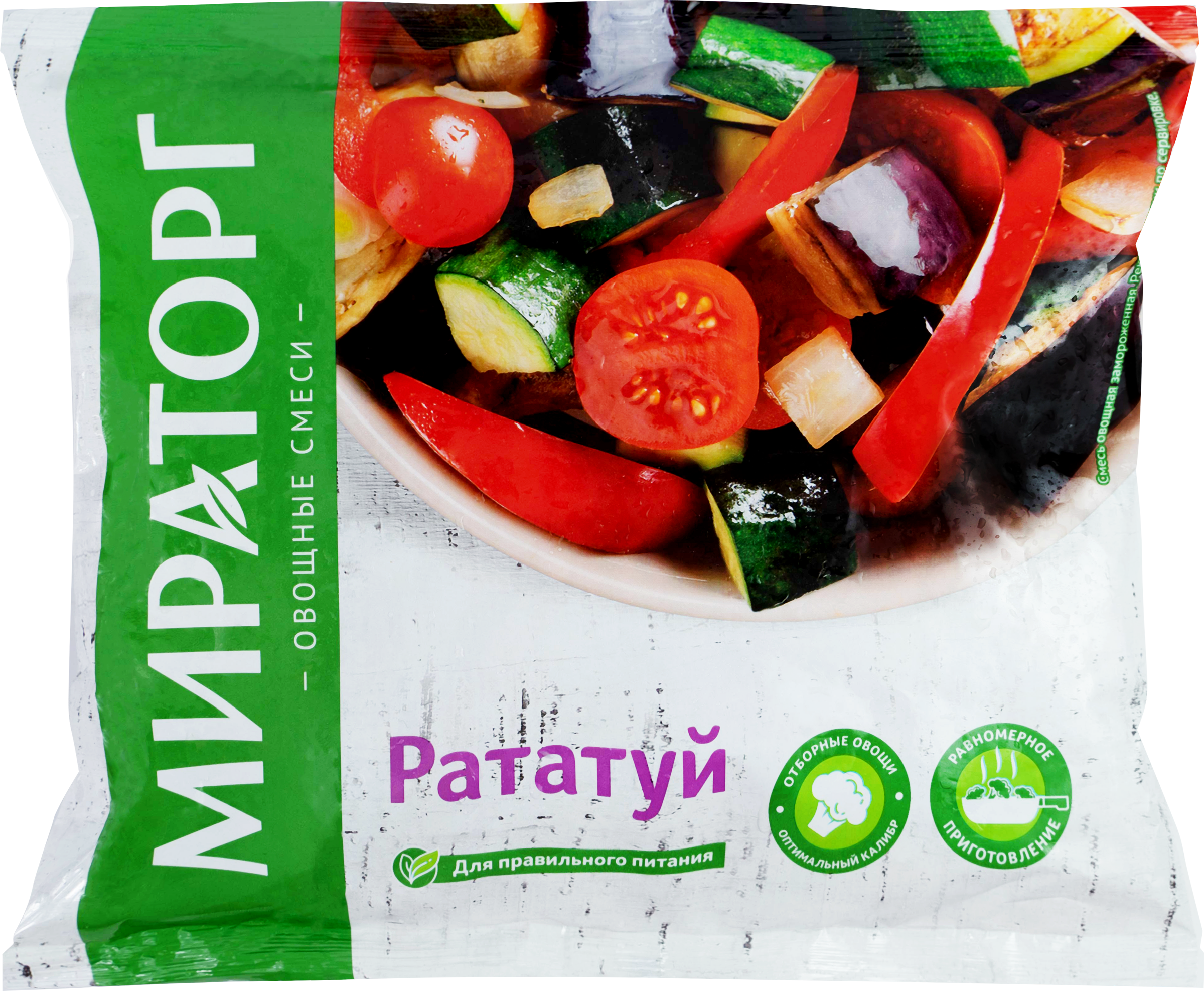 Изображение товара Смесь овощная МИРАТОРГ Vитамин Рататуй, 400г