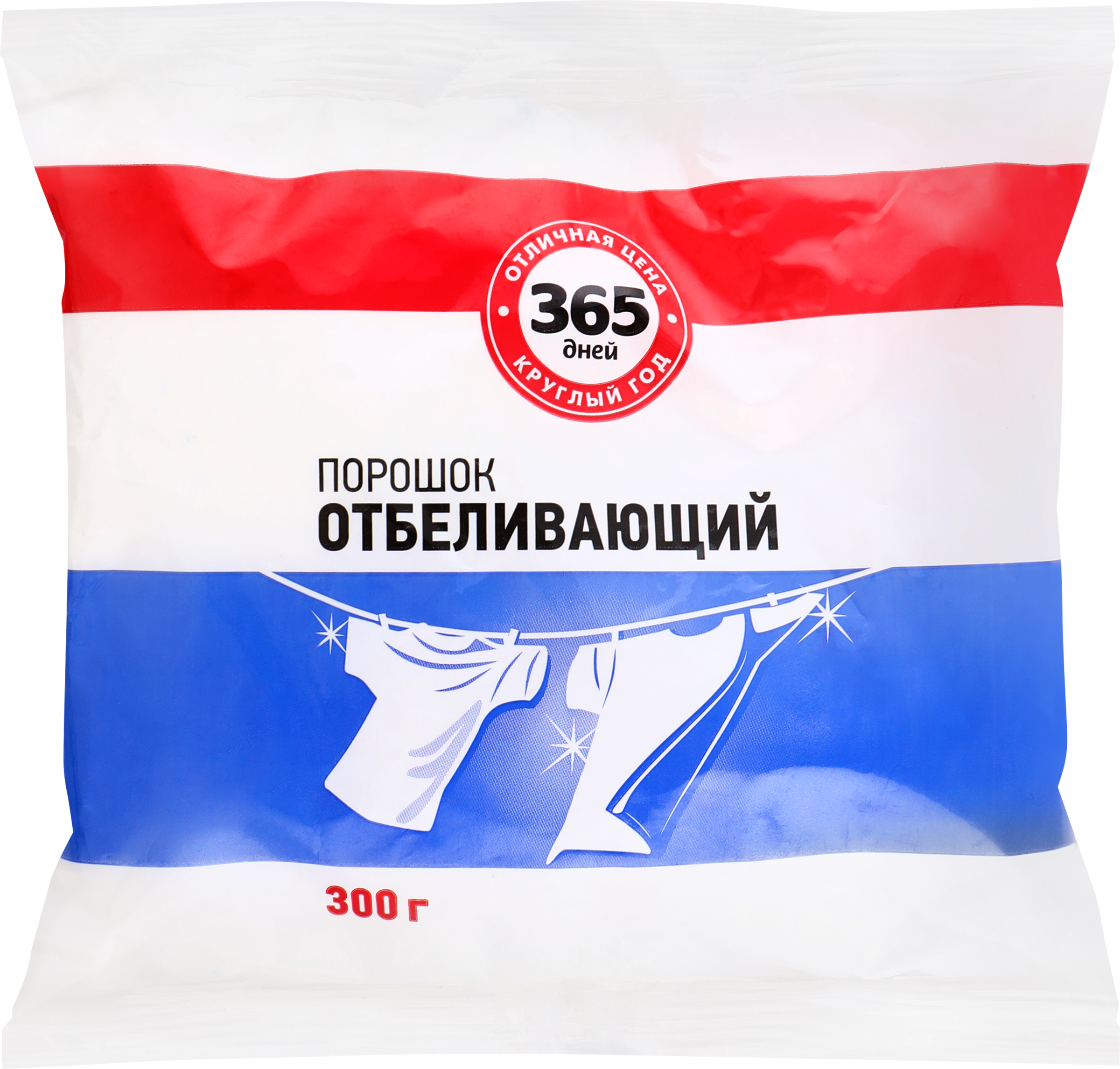 Изображение товара Отбеливатель порошковый 365 ДНЕЙ, 300г