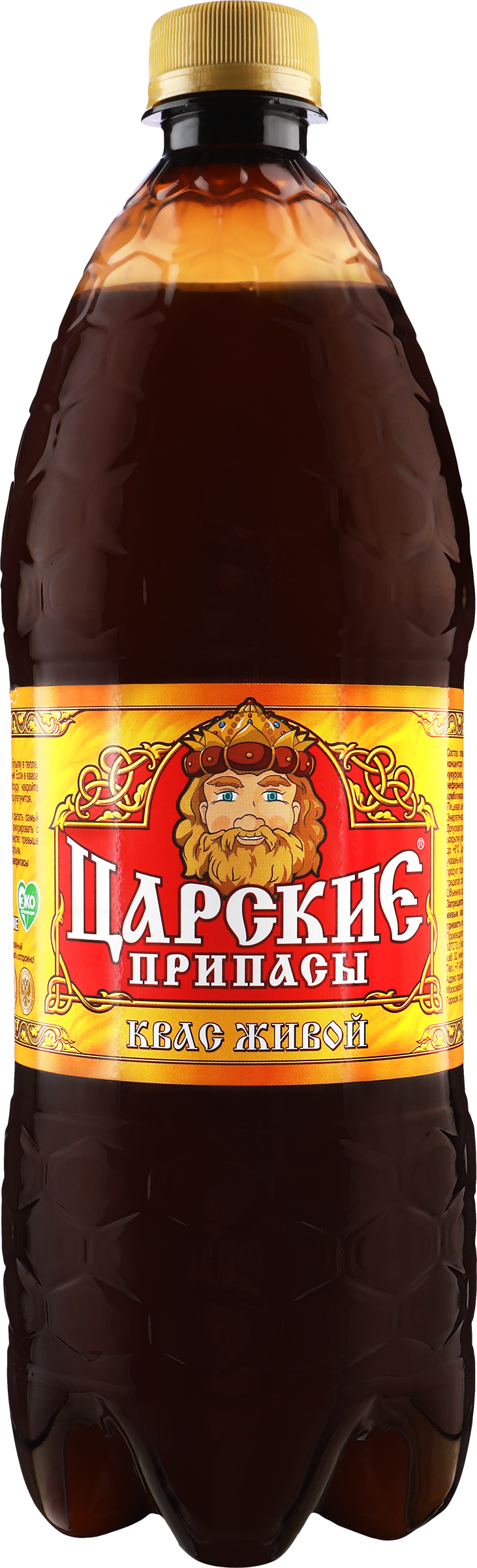 Изображение товара Квас живой ЦАРСКИЕ ПРИПАСЫ Традиционный, 1000мл