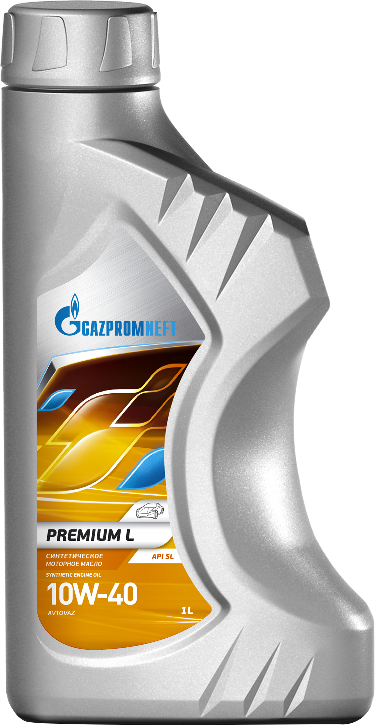 Изображение товара Масло моторное GAZPROMNEFT Premium L 10W-40 API SL/CF 1л всесезонное синтетическое масло для автомо