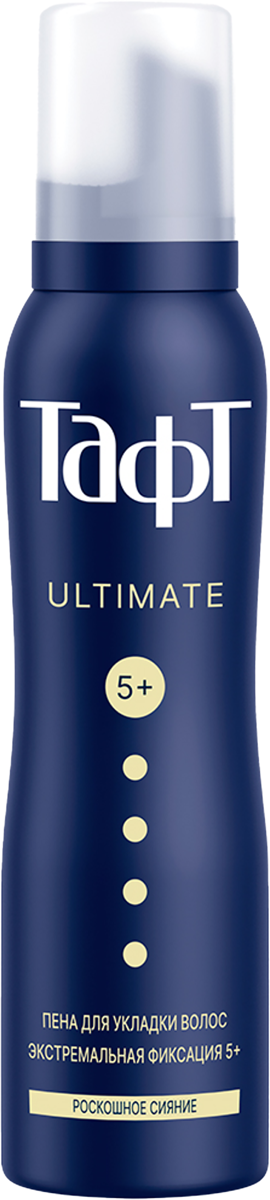 Изображение товара Пена для укладки волос ТАФТ Ultimate экстремальная фиксация 150мл
