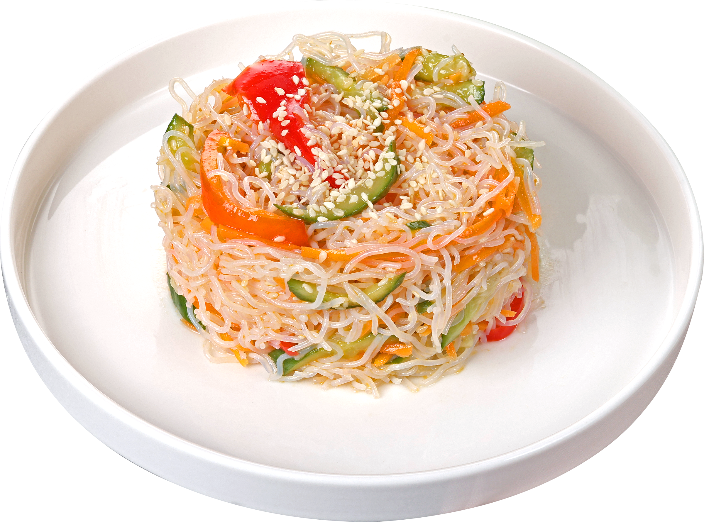 Изображение товара Фунчоза ЛЕНТА FRESH По-восточному с овощами 350 г вкусное питание Россия