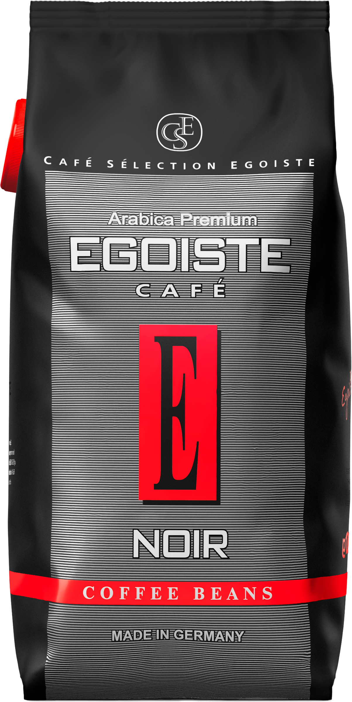 Изображение товара Кофе зерновой EGOISTE Noir 1кг - мягкий вкус и аромат