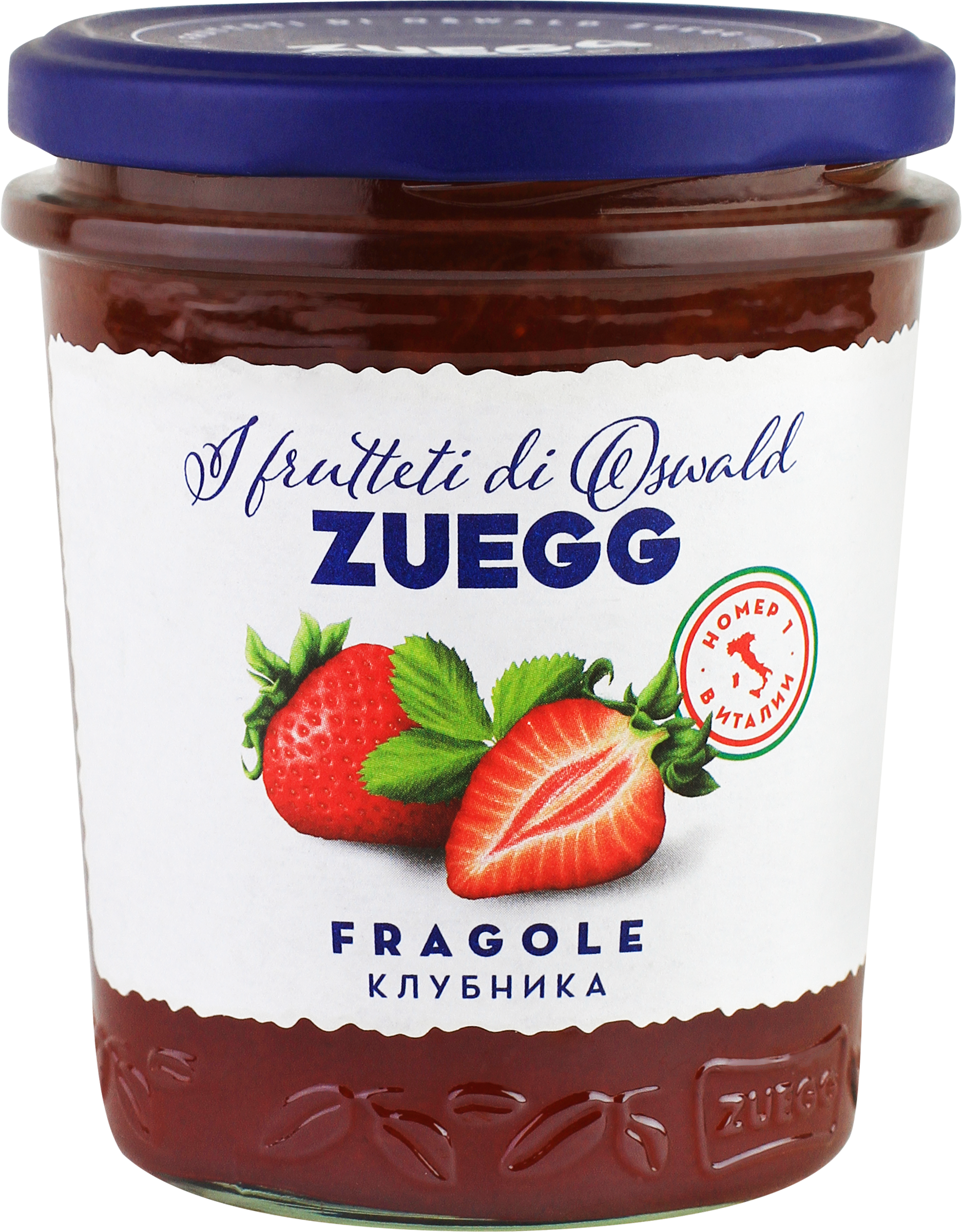 Изображение товара Конфитюр ZUEGG Клубника, экстра, 320г