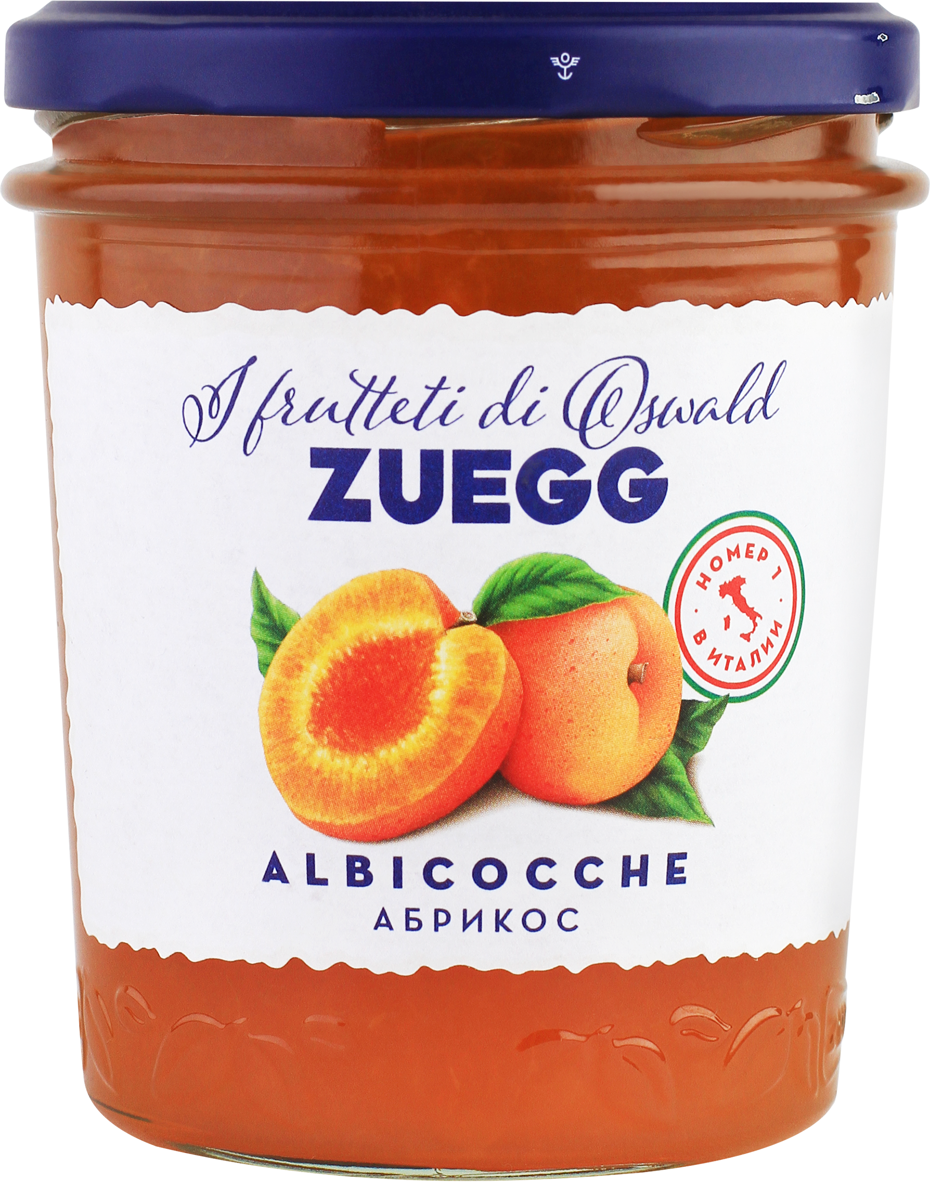 Изображение товара Конфитюр ZUEGG Абрикос, экстра, 320г