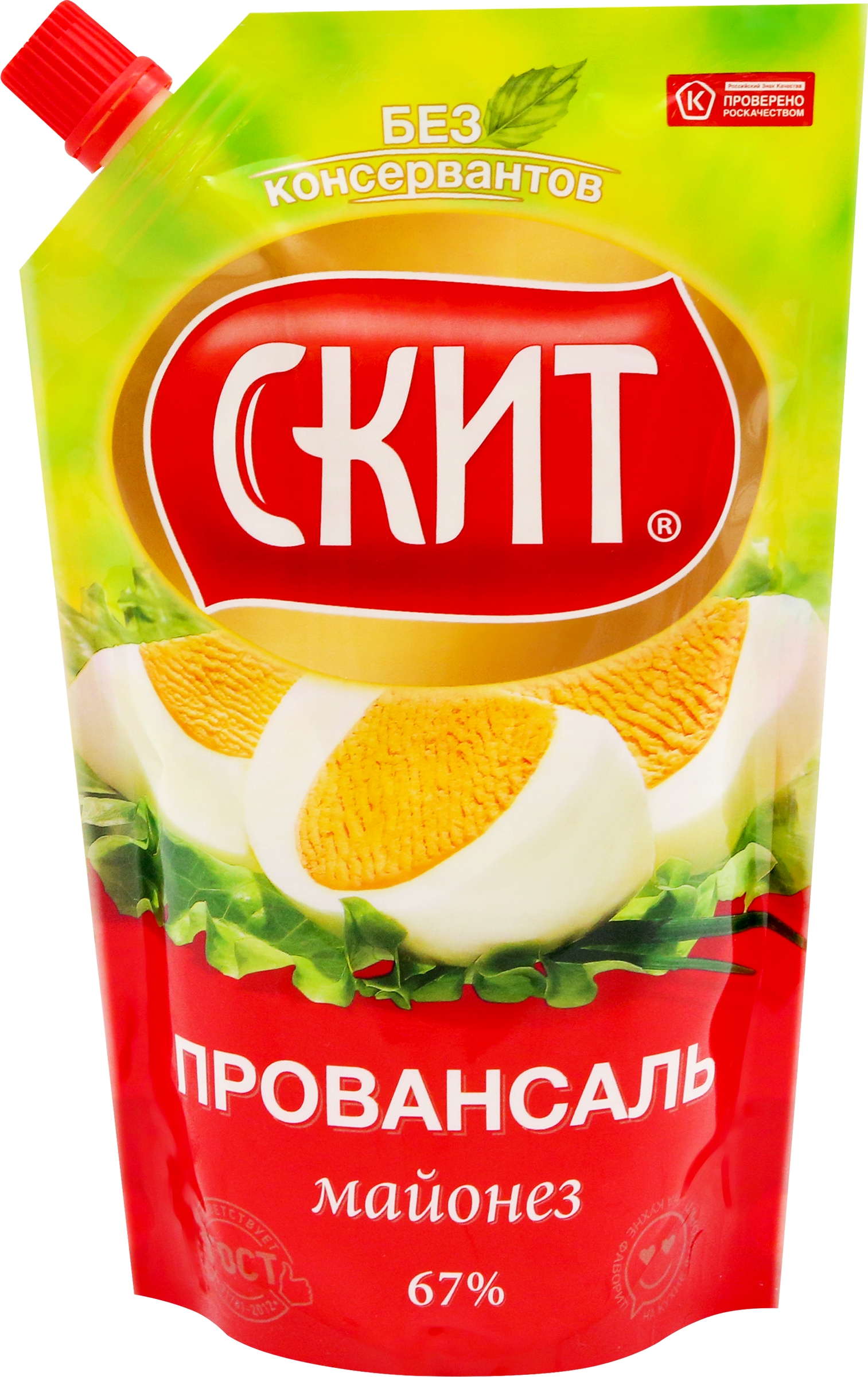 Изображение товара Майонез СКИТ Провансаль 67% в упаковке 400мл