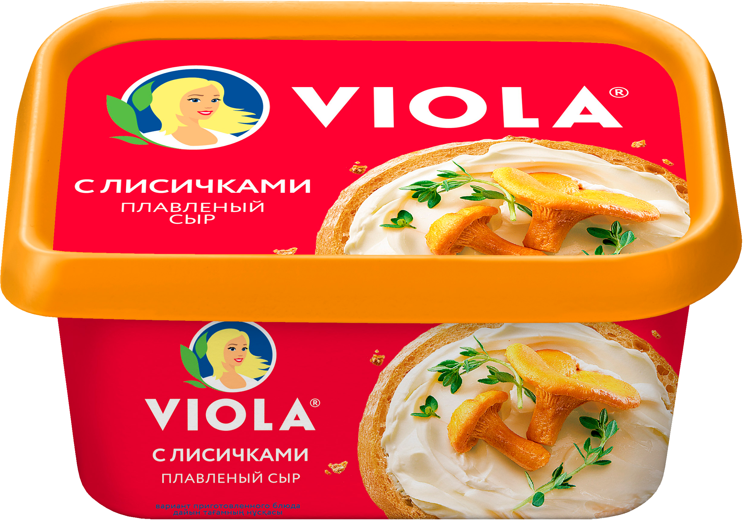 Изображение товара Сыр плавленый VIOLA с лисичками 50% 400г