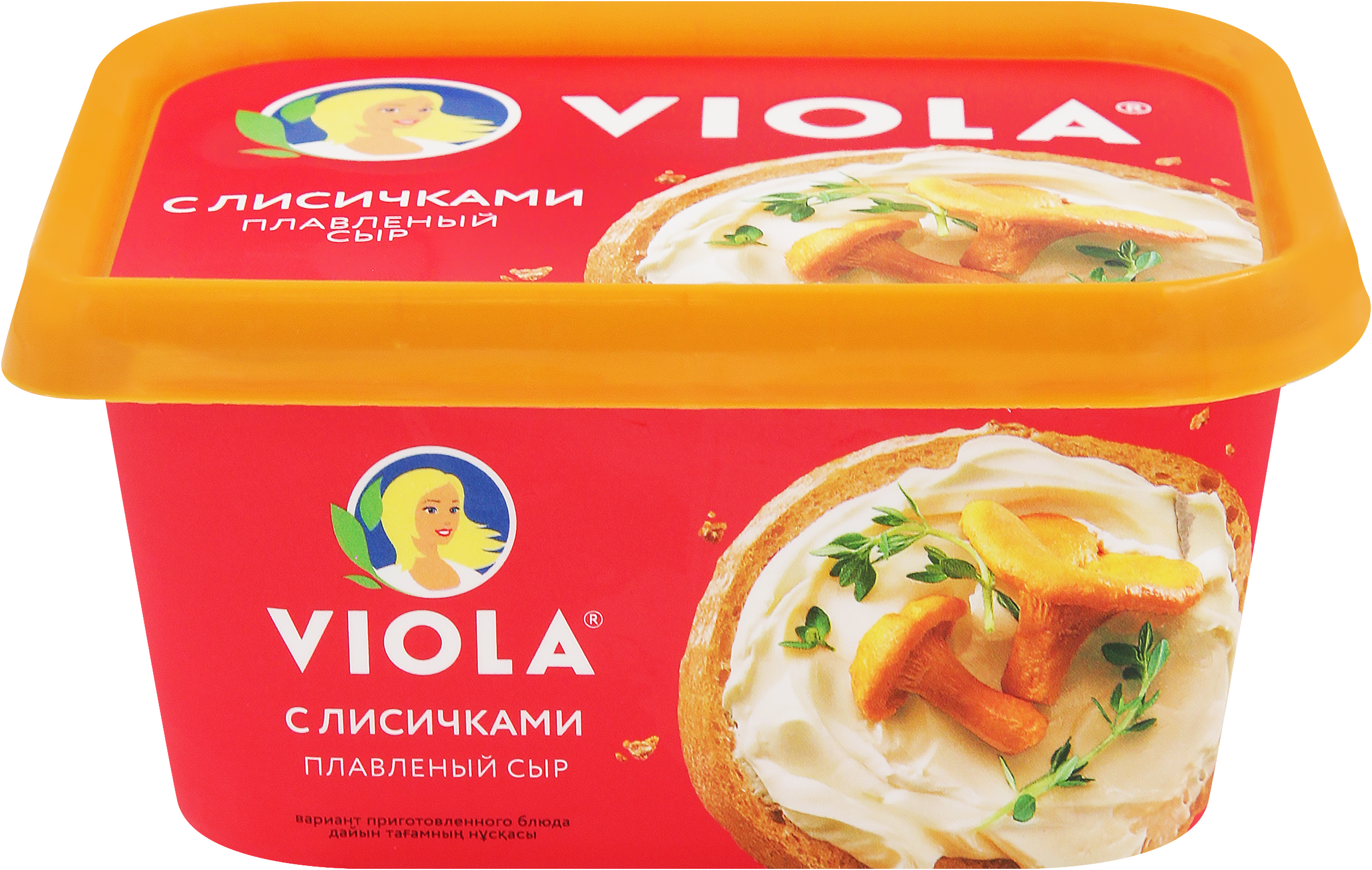 Изображение товара Сыр плавленый VIOLA с лисичками 50%, без змж, 400г