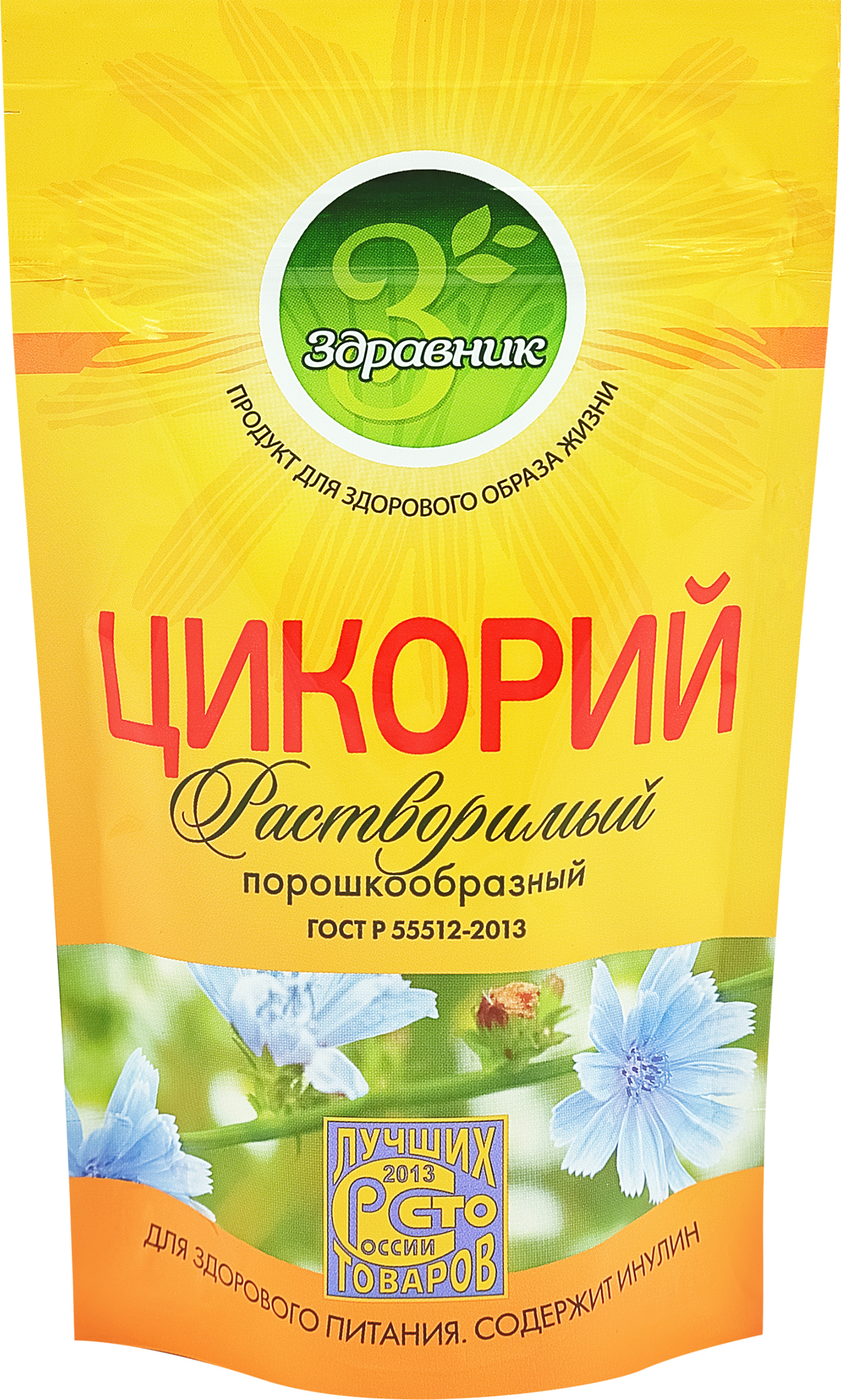 Изображение товара Цикорий растворимый ЗДРАВНИК, 85г