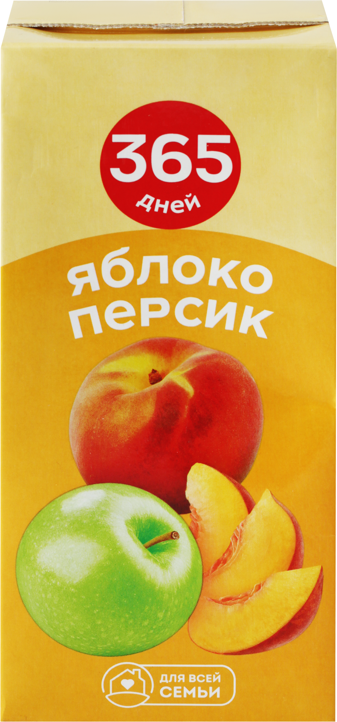 Изображение товара Нектар 365 ДНЕЙ Яблочно-персиковый, 0.95л