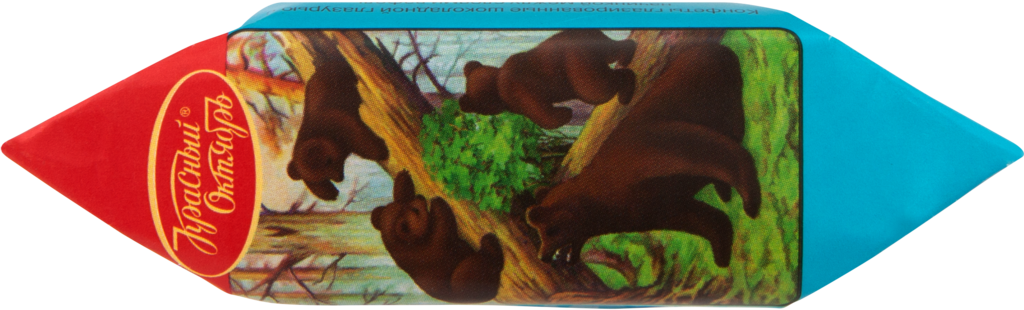 Изображение товара Конфеты КРАСНЫЙ ОКТЯБРЬ Мишка косолапый вафельные с миндалем шоколад