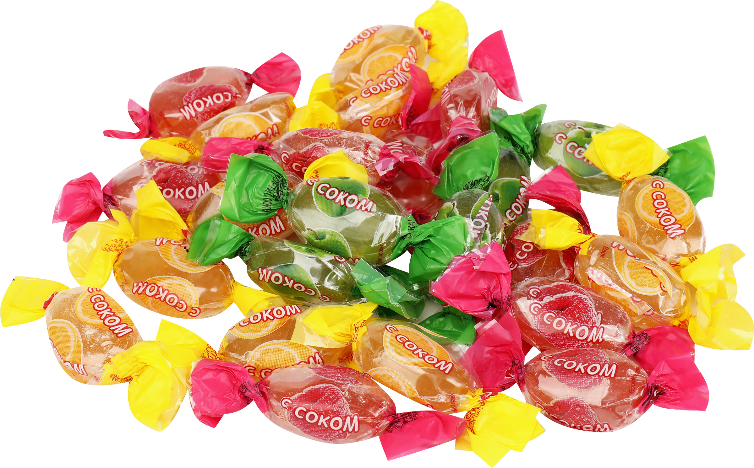 Изображение товара Карамель леденцовая ЯШКИНО с фруктово-ягодной начинкой, вес