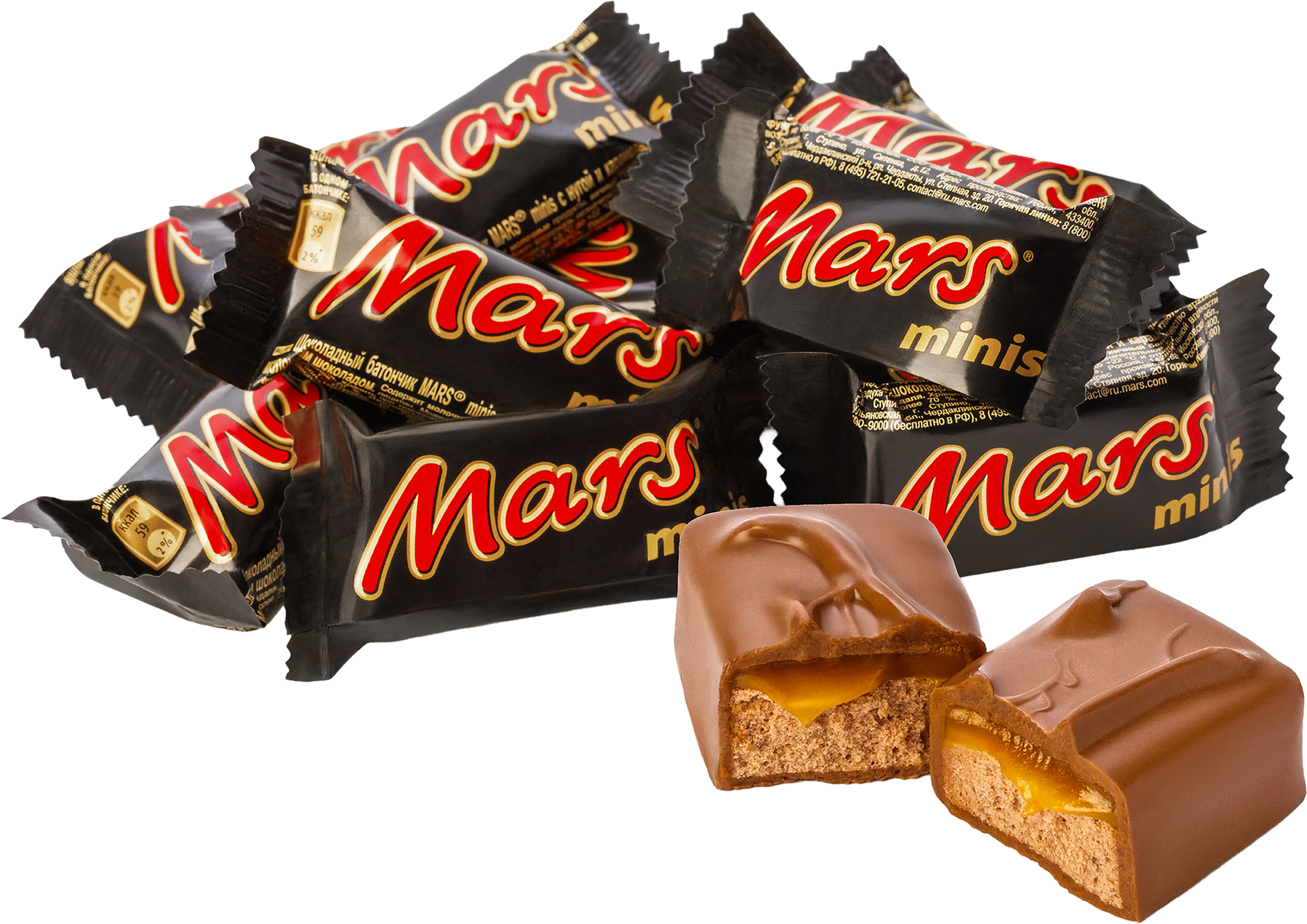 Изображение товара Конфеты MARS Minis с нугой и карамелью, весовые - идеальное лакомство