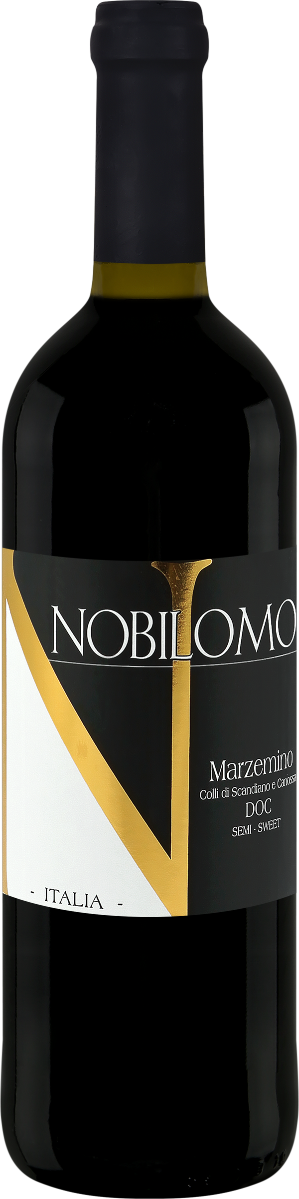 Изображение товара Вино NOBILOMO Марцемино Эмилия - Романья красное полусладкое, 0.75л