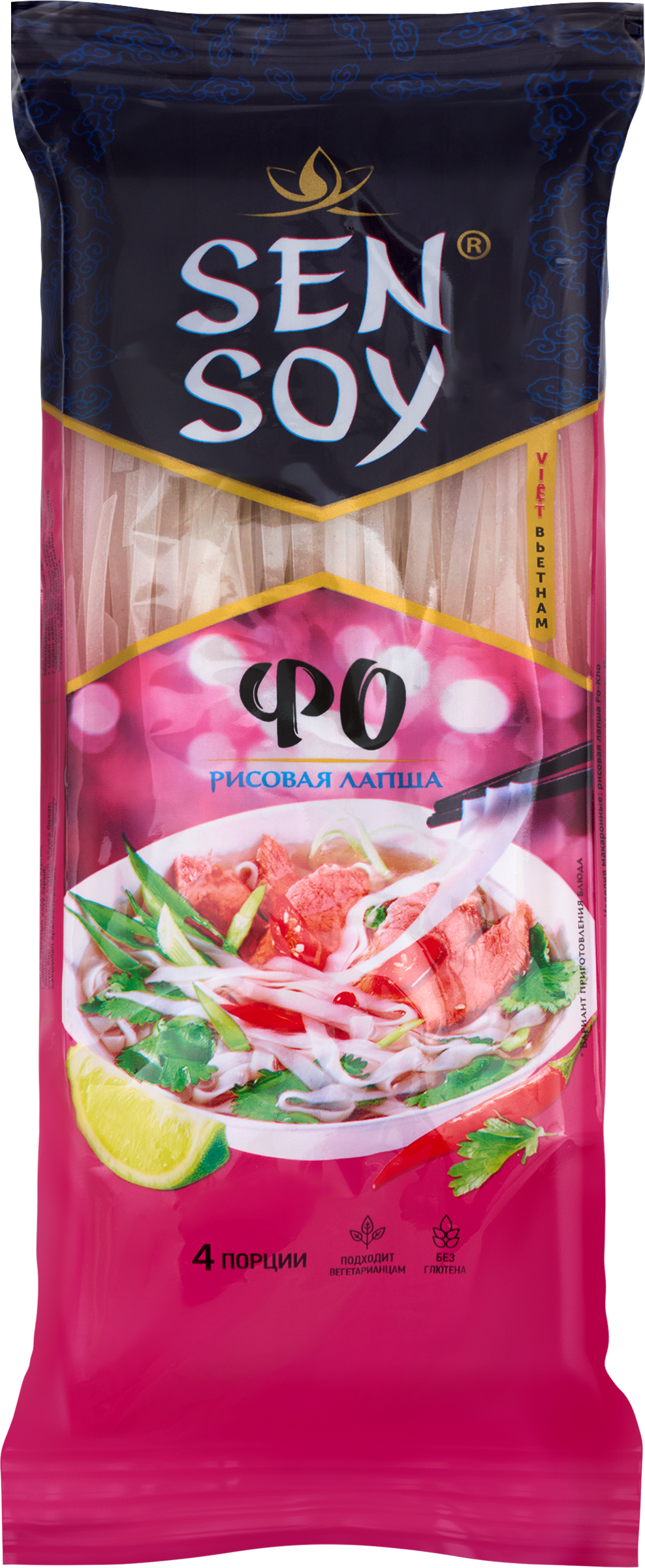 Изображение товара Лапша рисовая SEN SOY Premium Fo-Kho, 200г