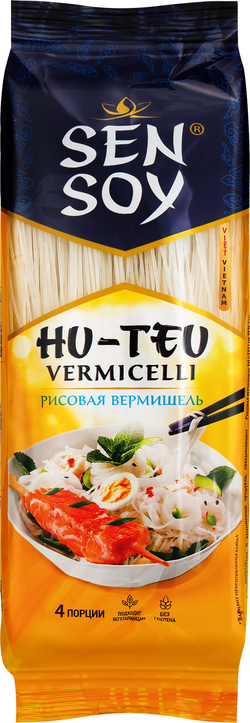 Изображение товара Вермишель рисовая SEN SOY Premium Hu-Teu, 200г