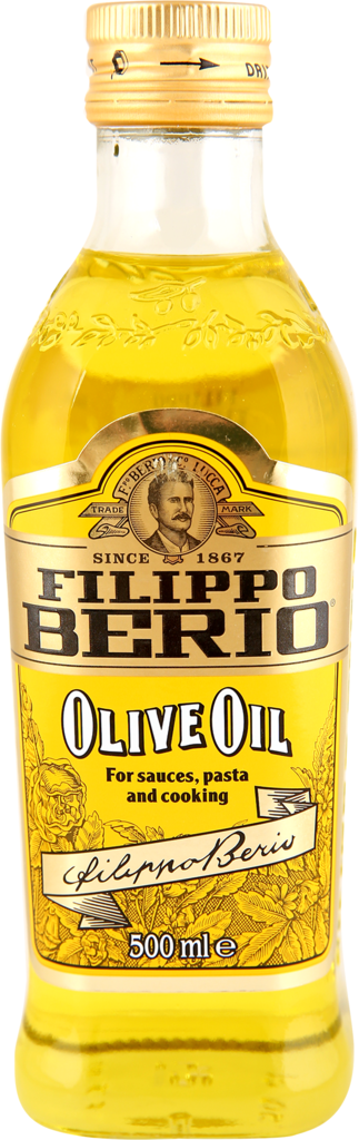 Изображение товара Масло оливковое FILIPPO BERIO рафинированное с добавлением нерафинированного, 500мл