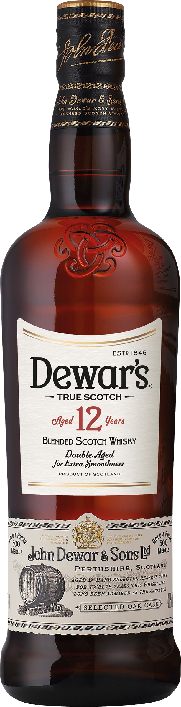 Изображение товара Виски DEWAR'S Special Reserve шотландский купажированный 12 лет 40%, 
0.7л