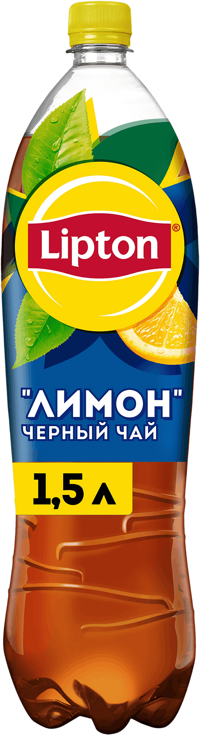 Изображение товара Напиток LIPTON Холодный чай со вкусом лимона негазированный, 1.5л
