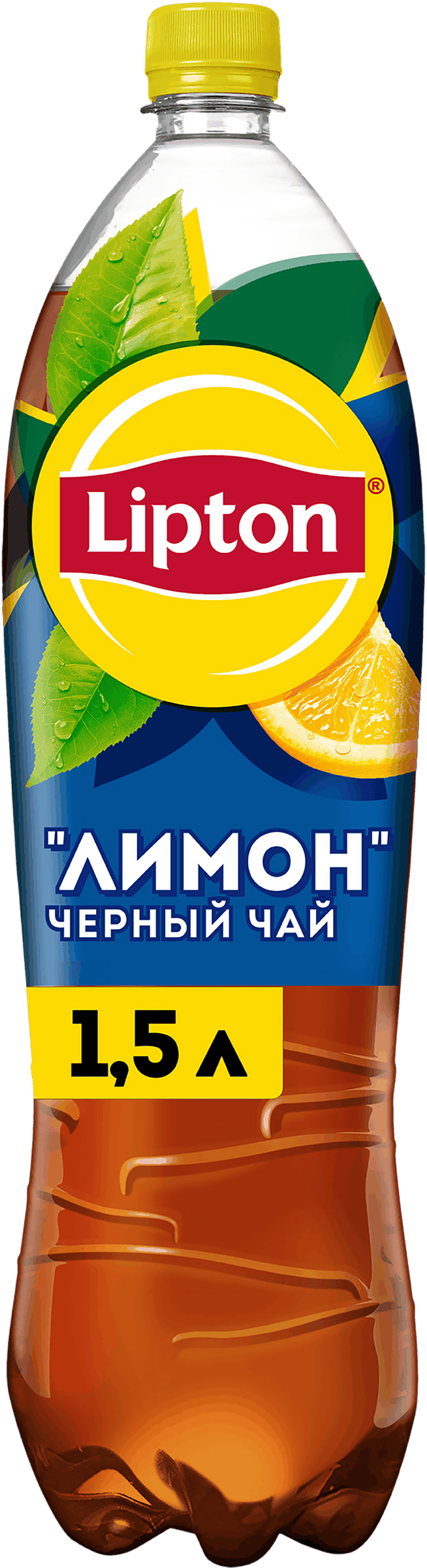 Изображение товара Напиток LIPTON Холодный чай со вкусом лимона негазированный, 1.5л