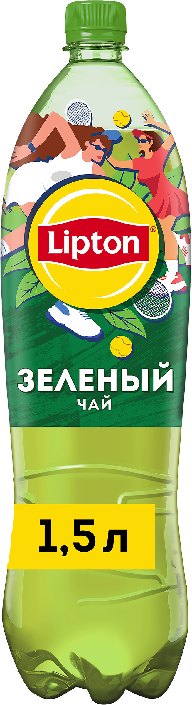 Изображение товара Напиток LIPTON Холодный зеленый чай негазированный, 1.5л