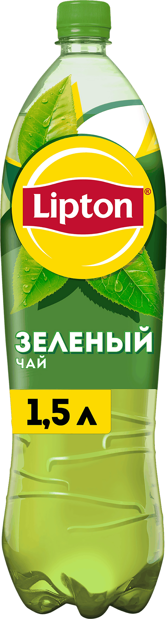 Изображение товара Напиток LIPTON Холодный зеленый чай негазированный, 1.5л