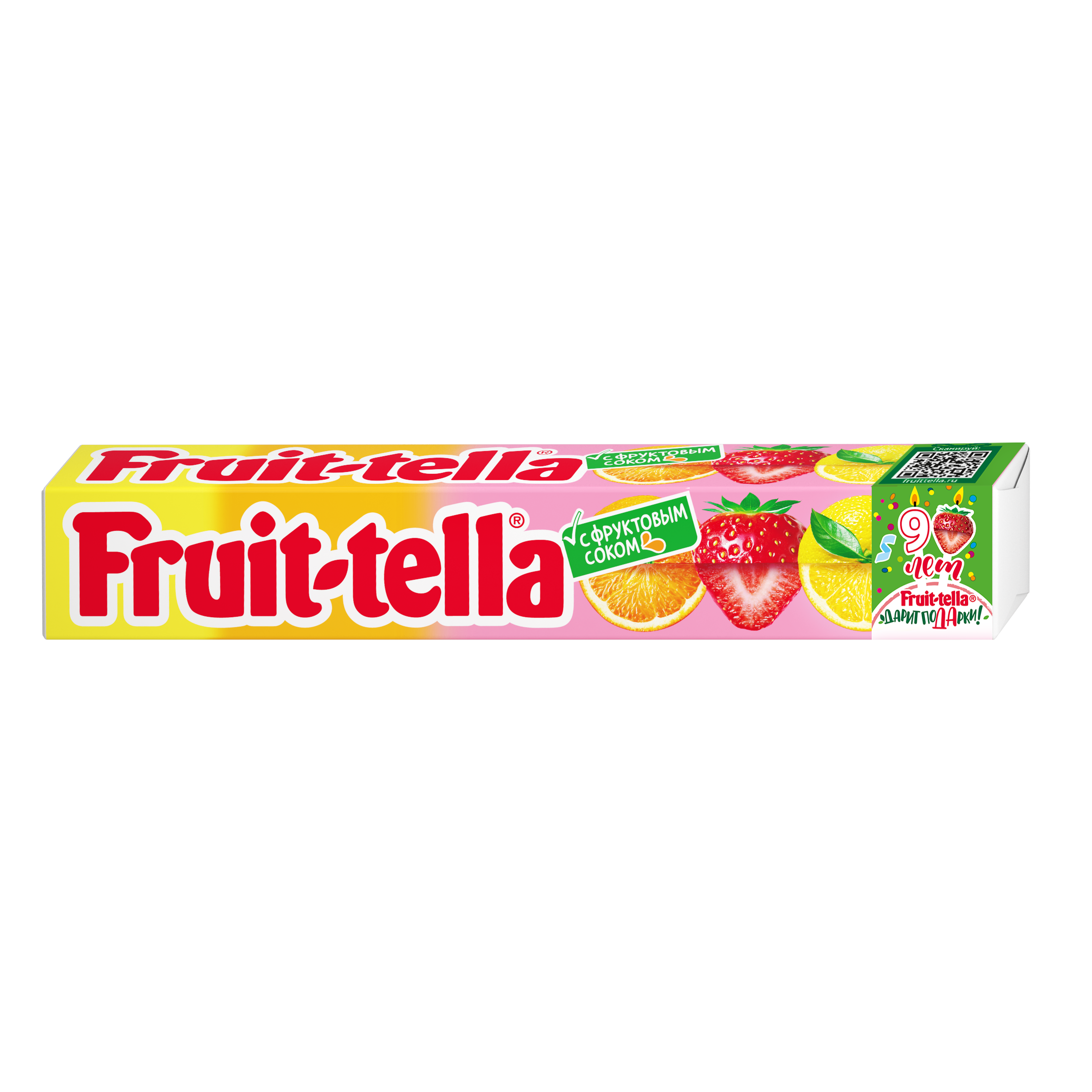 Изображение товара Конфета жевательная FRUIT-TELLA Ассорти, 41г